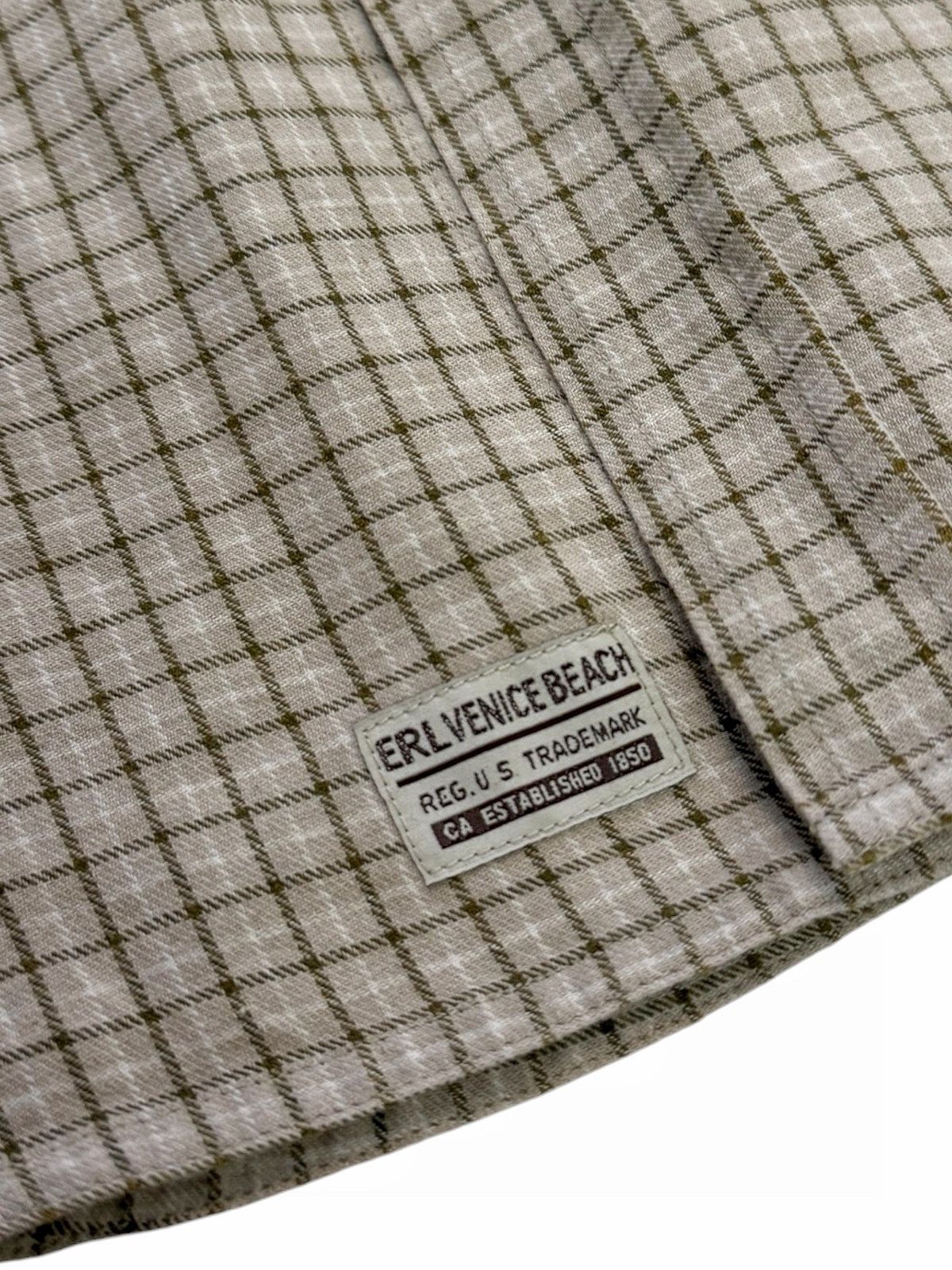 ERL Plaid Button Check Shirt Size US S / EU 44-46 / 1 - 4 Thumbnail