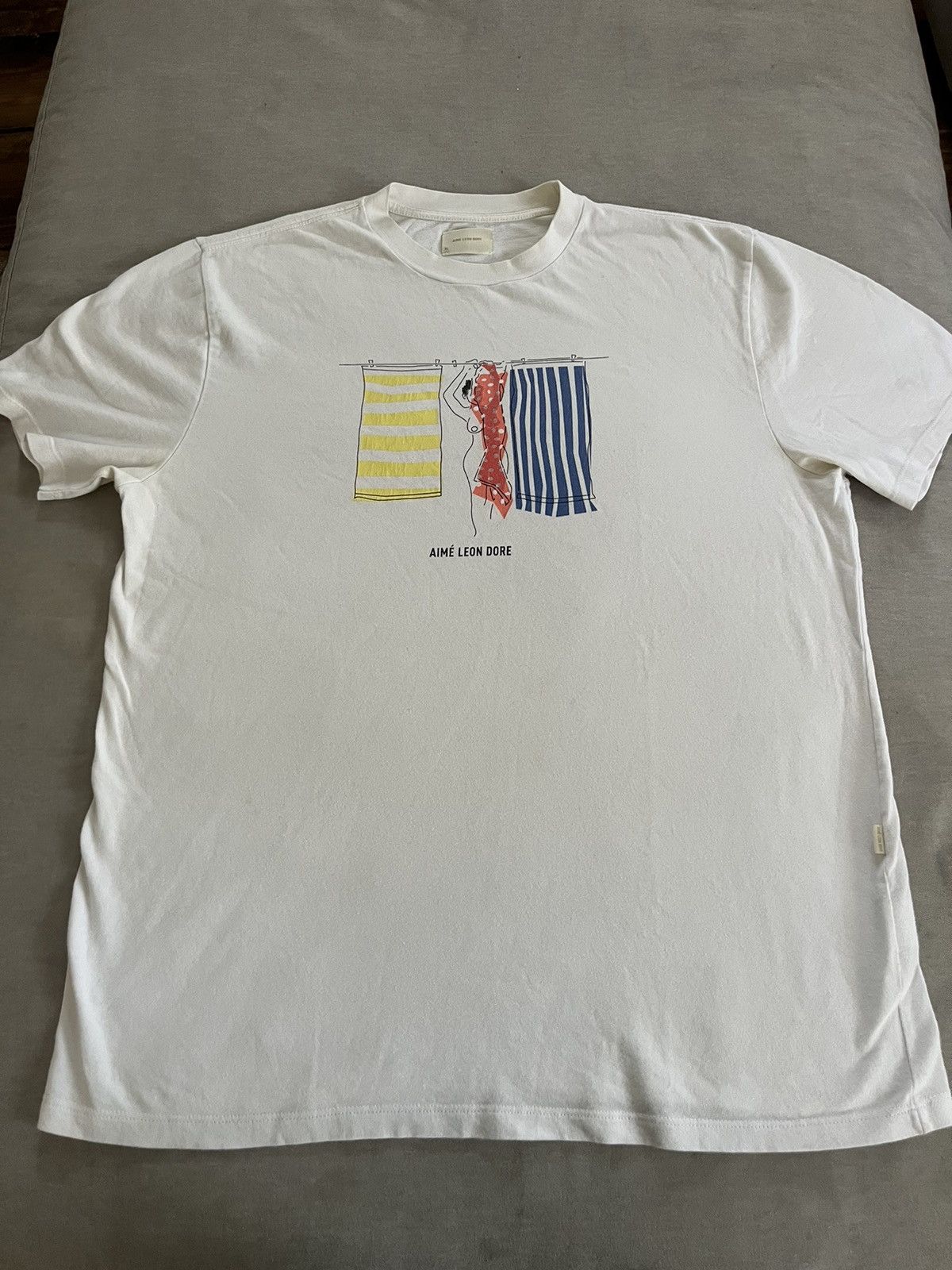 Aime Leon Dore Aimé Leon Dore 2019 Summer Tee Size US XL / EU 56 / 4 - 1 Thumbnail