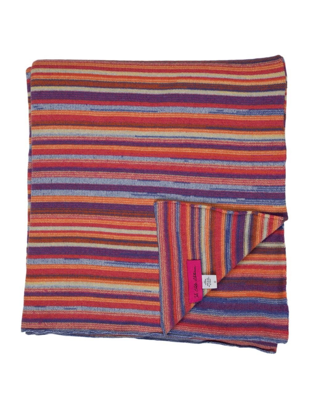 The Elder Statesman The Elder Statesman Sundowner Stripe Cashmere Blanket |  Grailed