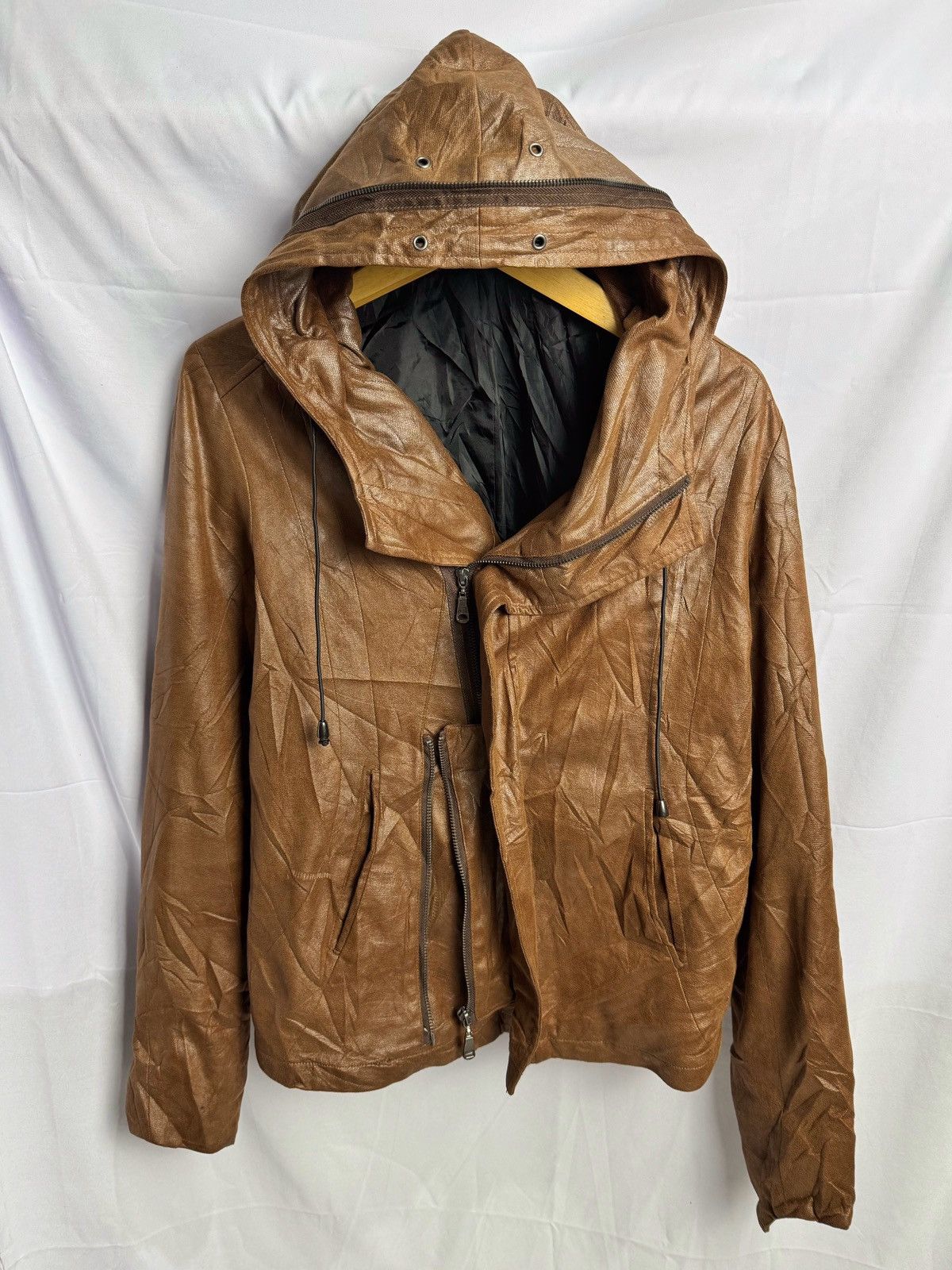 Beauty Beast ❌SOLD❌Asymmetrical Leather Jacket Semanticdesign Size US M / EU 48-50 / 2 - 3 Thumbnail