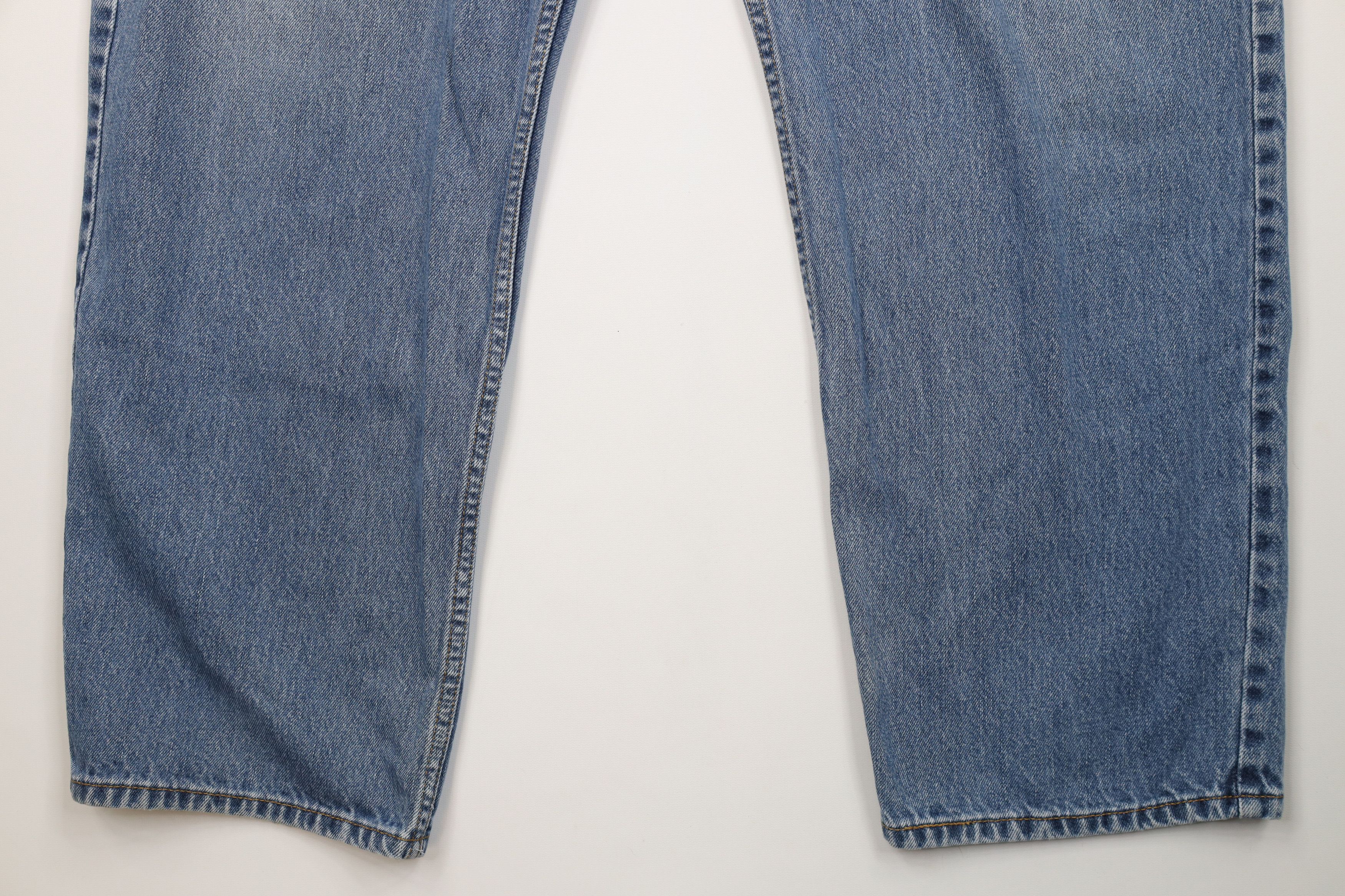Levi's Vintage Y2K Levis 550 Relaxed Fit Denim Jeans Blue Cotton Size US 42 / EU 58 - 4 Thumbnail