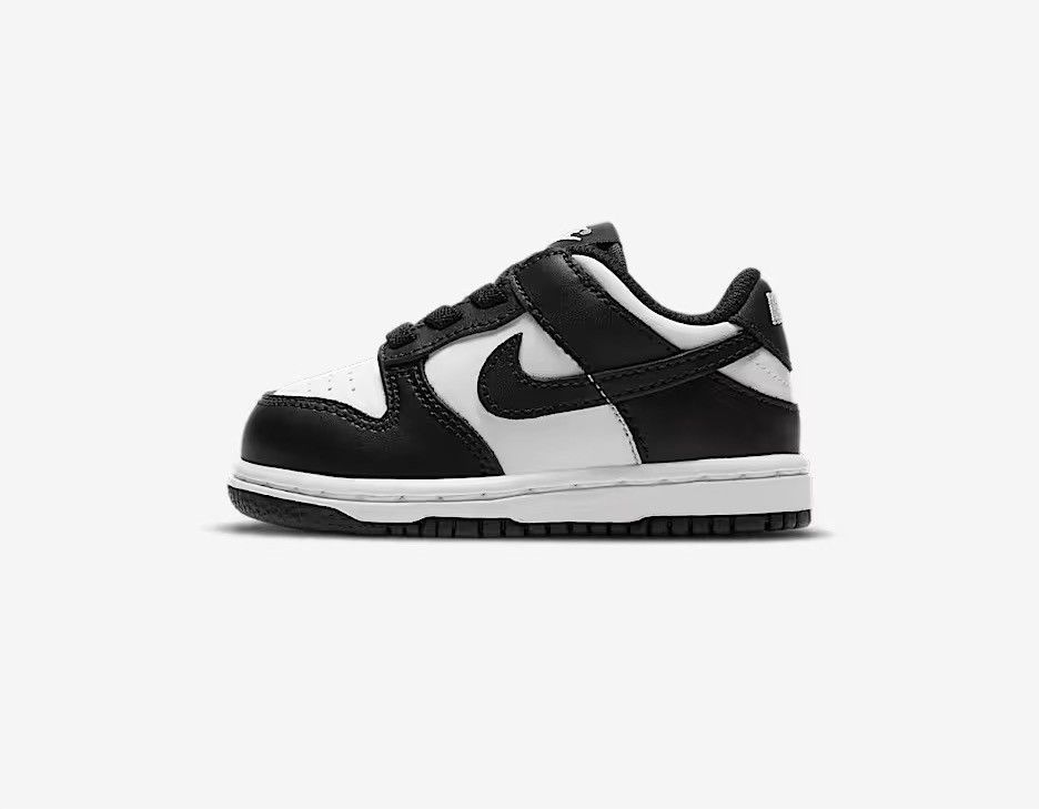 Nike Nike Dunk Low Toddler ‘Black White’ (2021) Size 4C Size US 5 / EU 37 - 1 Thumbnail