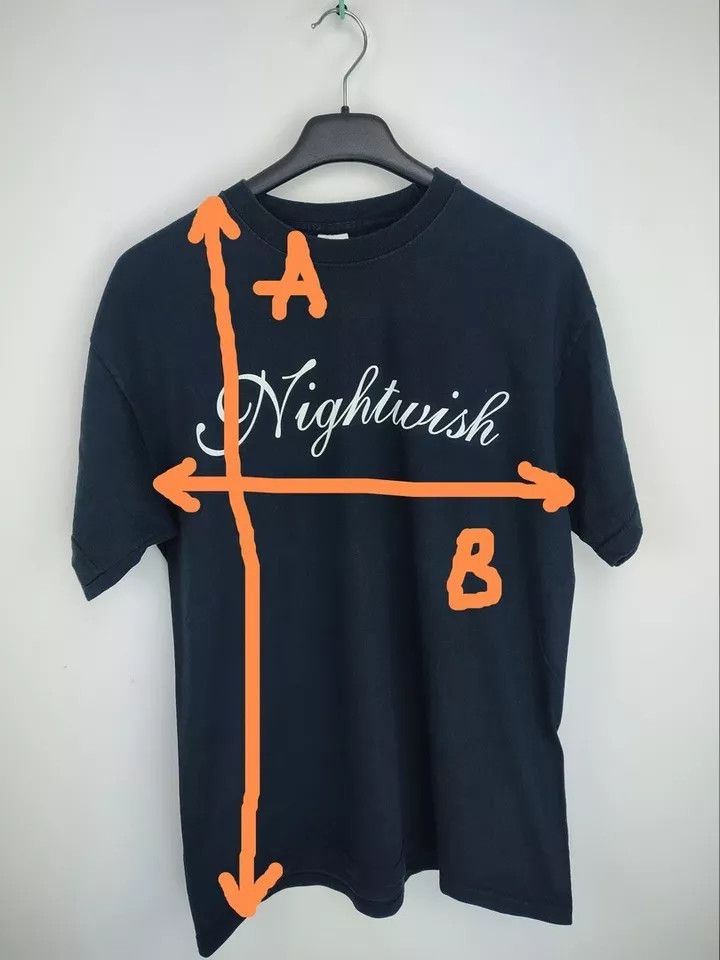 Vintage Vintage NIGHTWISH T-Shirt Size L Size US L / EU 52-54 / 3 - 7 Thumbnail