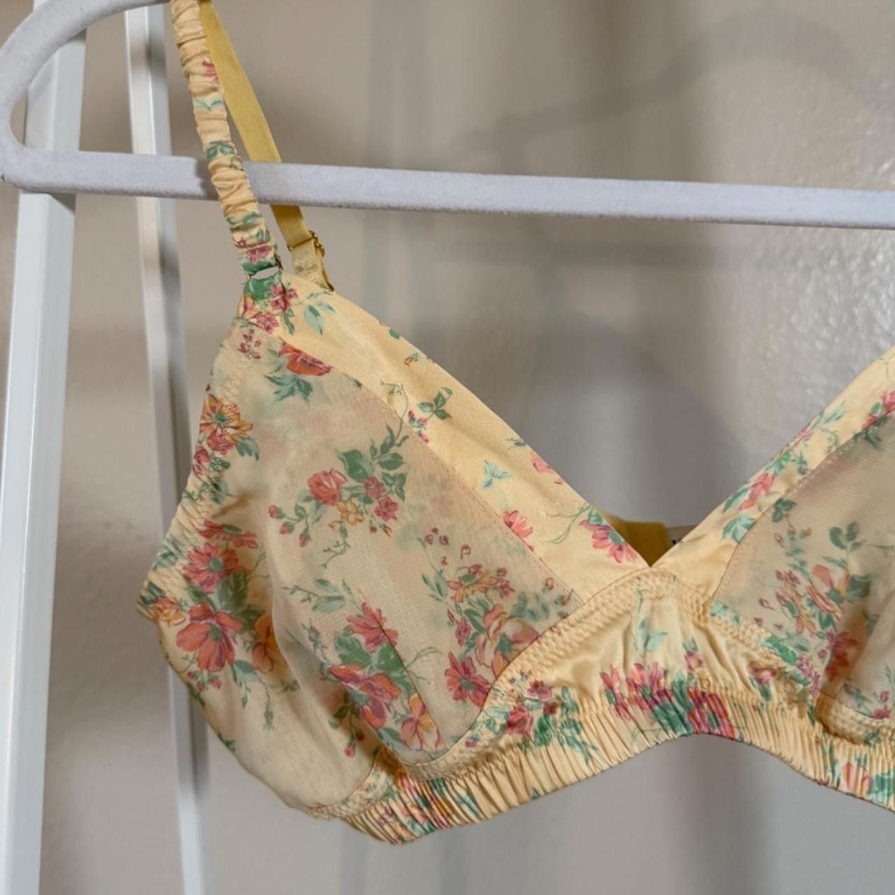 Free People floral bralette and panty set Size ONE SIZE - 3 Thumbnail
