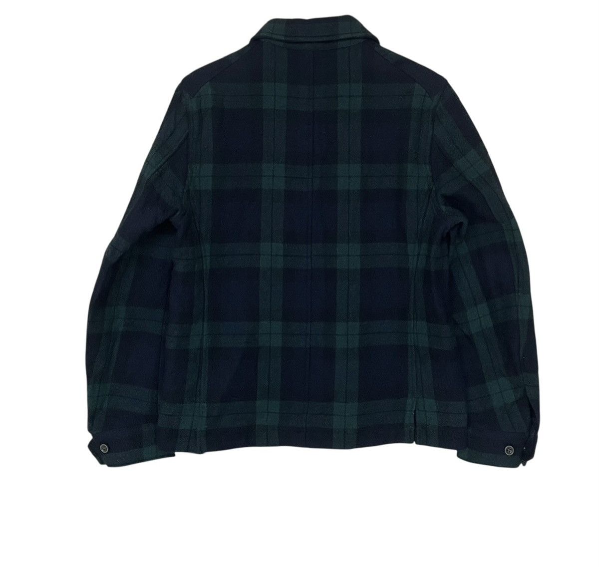 Japanese Brand × Vintage Vintage Japanese Brand Inherit Wool Shirt 2000s Size US M / EU 48-50 / 2 - 2 Thumbnail