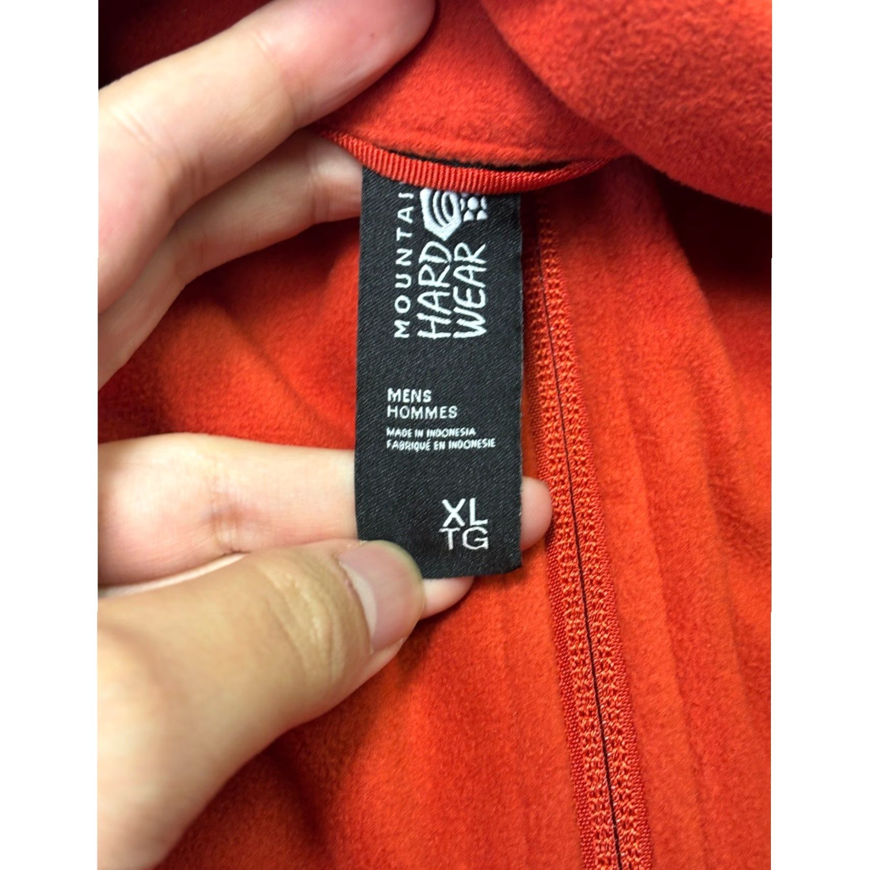 Mountain Hardwear Mountain Hardwear Fleece Jacket Full Zip Men's XL Orange Size US XL / EU 56 / 4 - 3 Thumbnail