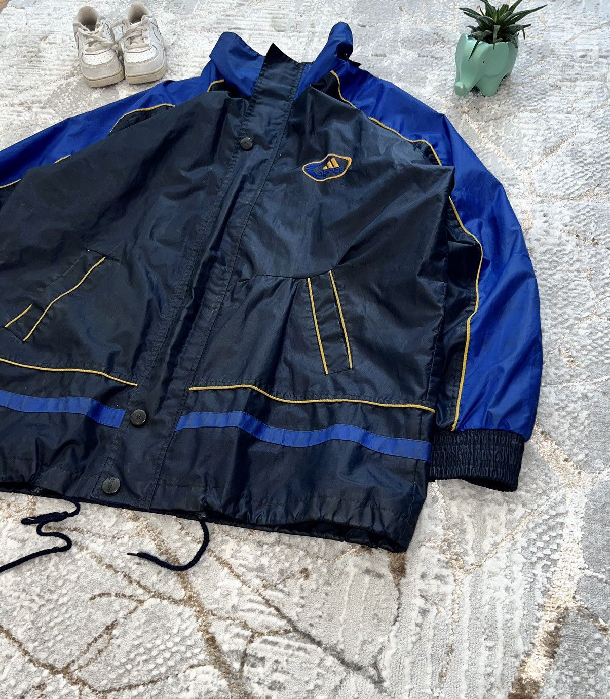 Adidas × Vintage ADIDAS 90S VINTAGE NYLON TRACK JACKET OVERSIZE WINDBREAKER Size US M / EU 48-50 / 2 - 5 Thumbnail
