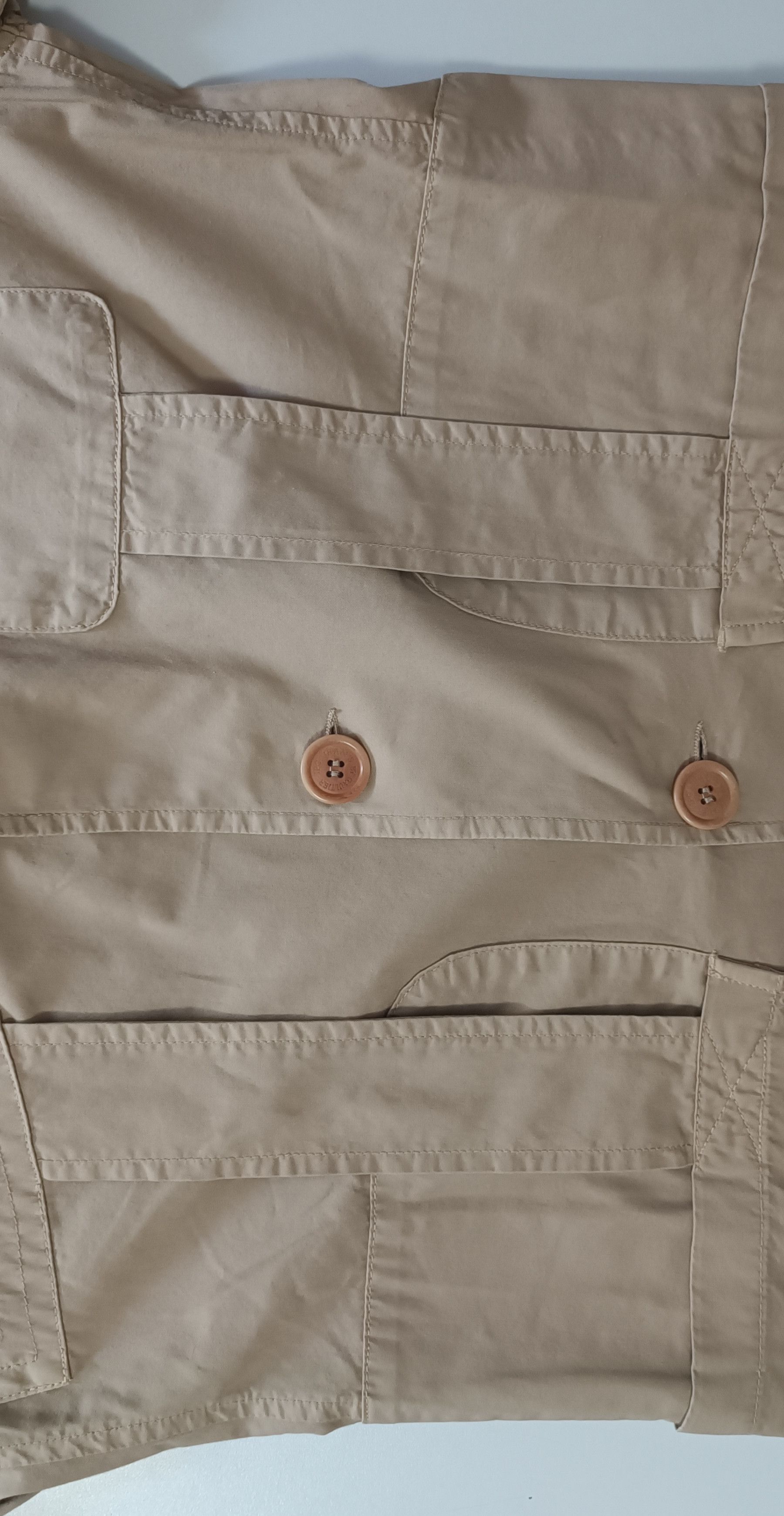 Jean Paul Gaultier SS2003 - Parachute light beige jacket Size US M / EU 48-50 / 2 - 10 Thumbnail
