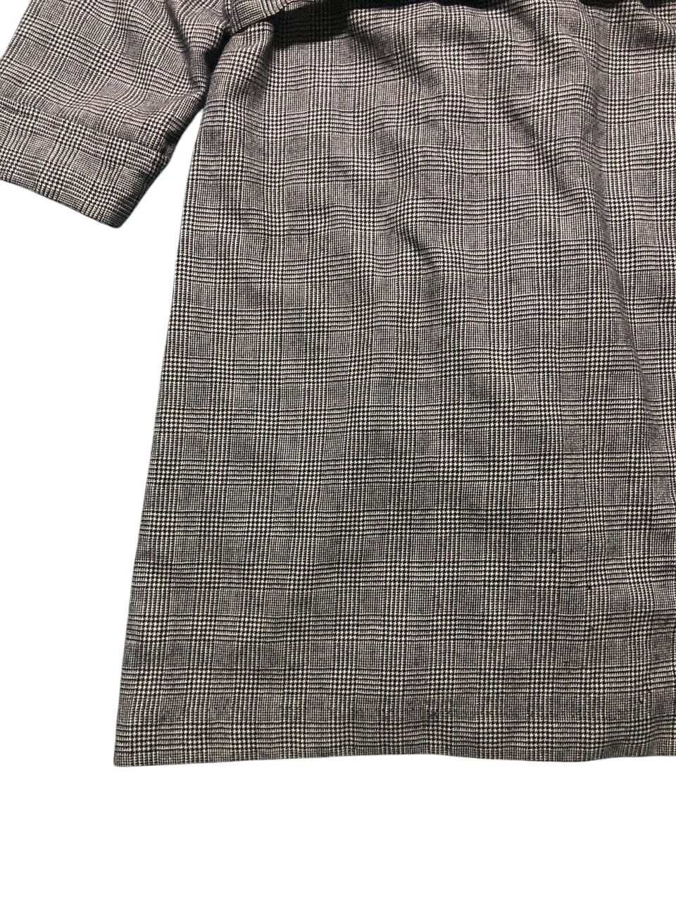 Kenzo × Vintage VINTAGE KENZO PARIS ROBE CHECKED BELTED BUTTONLESS LONG COAT Size US M / EU 48-50 / 2 - 11 Thumbnail