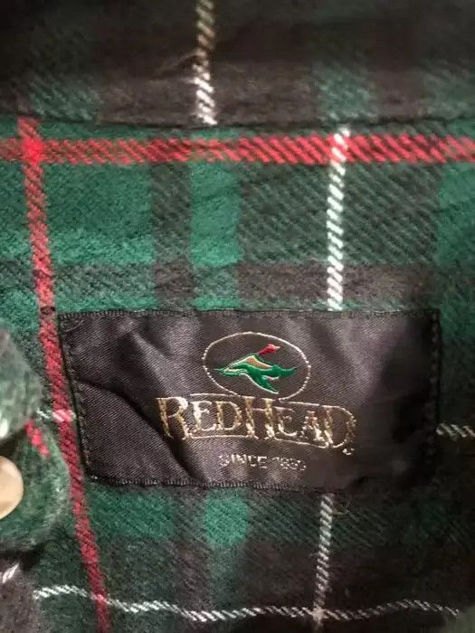 Vintage Vintage Redhead Checked Plaid Tartan Flannel Shirt 👕 Size US M / EU 48-50 / 2 - 3 Thumbnail