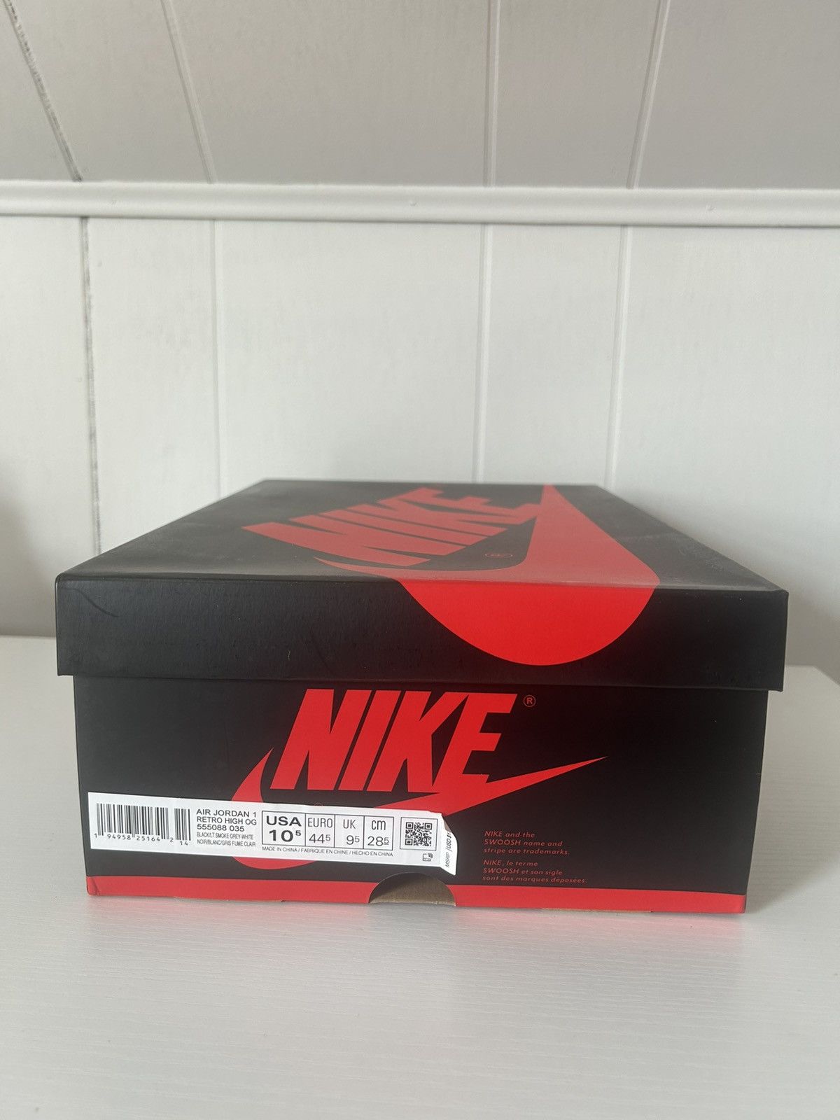Jordan Brand Nike Air Jordan 1 Retro High OG Shadow 2.0 Size US 10.5 / EU 43-44 - 7 Thumbnail