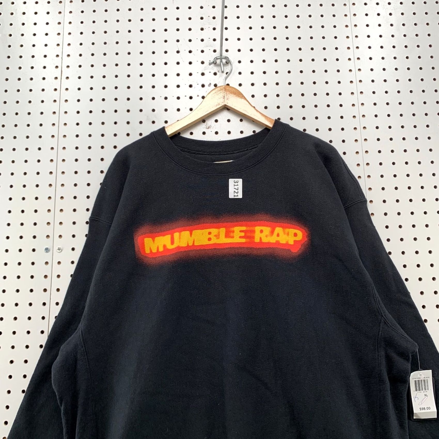 Champion VINTAGE Champion Reverse Weave Sweatshirt MUMBLE RAP Mens XL Universal NWT Size US XL / EU 56 / 4 - 3 Thumbnail