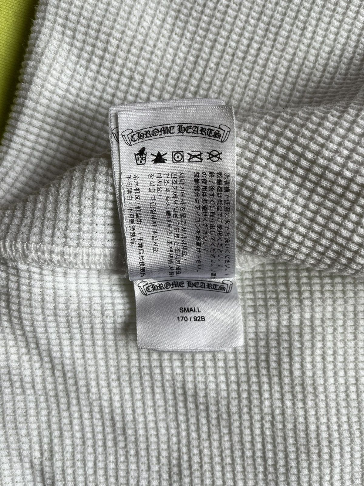 Chrome Hearts Matty Boy Link Thermal Lined Zip-Up Hoodie