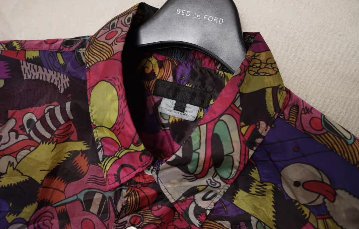 Comme des Garcons Comme des Garçons Panel Sleeve Vintage Graffiti Shirt Size US S / EU 44-46 / 1 - 5 Thumbnail