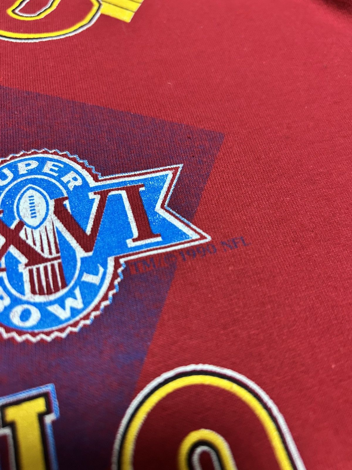 NFL Vintage 1992 Washington Redskins Commanders Super Bowl 26 Size US L / EU 52-54 / 3 - 3 Thumbnail