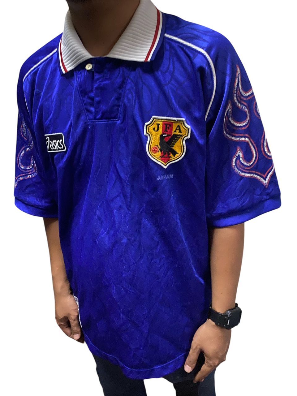 Asics × Vintage Best offer 🔥Vintage japan team football 1998 jersey shirt Size US L / EU 52-54 / 3 - 3 Thumbnail