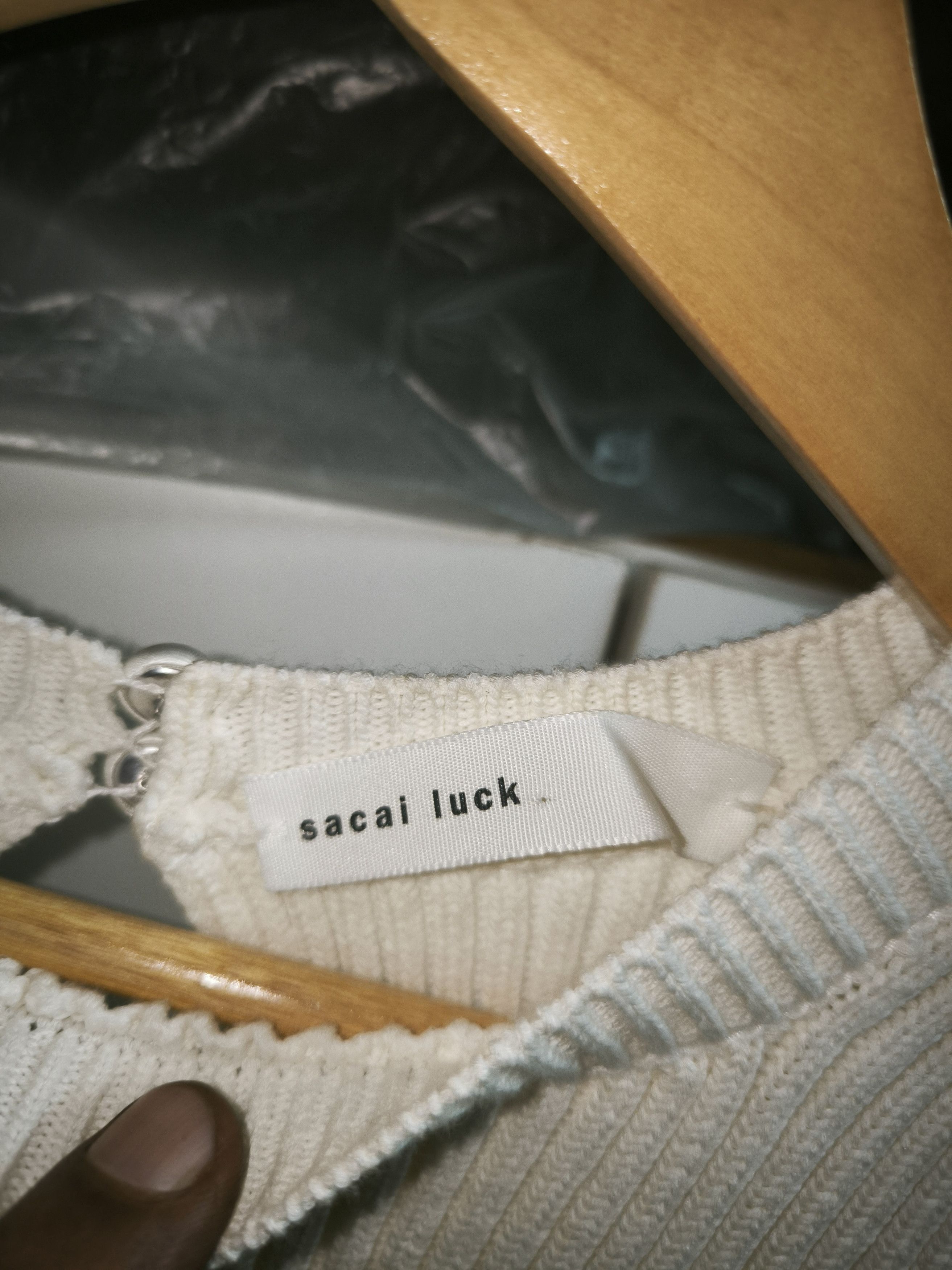 Japanese Brand × Sacai Luck Strech Knit Balloon Arm Size M / US 6-8 / IT 42-44 - 13 Thumbnail