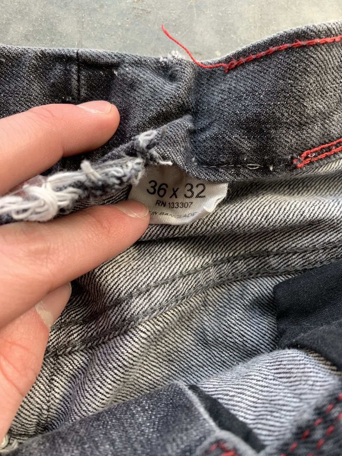 Sean John × Southpole × Vintage Crazy Vintage Y2K Sean John Baggy Jeans Skater Grunge Size US 34 / EU 50 - 5 Thumbnail