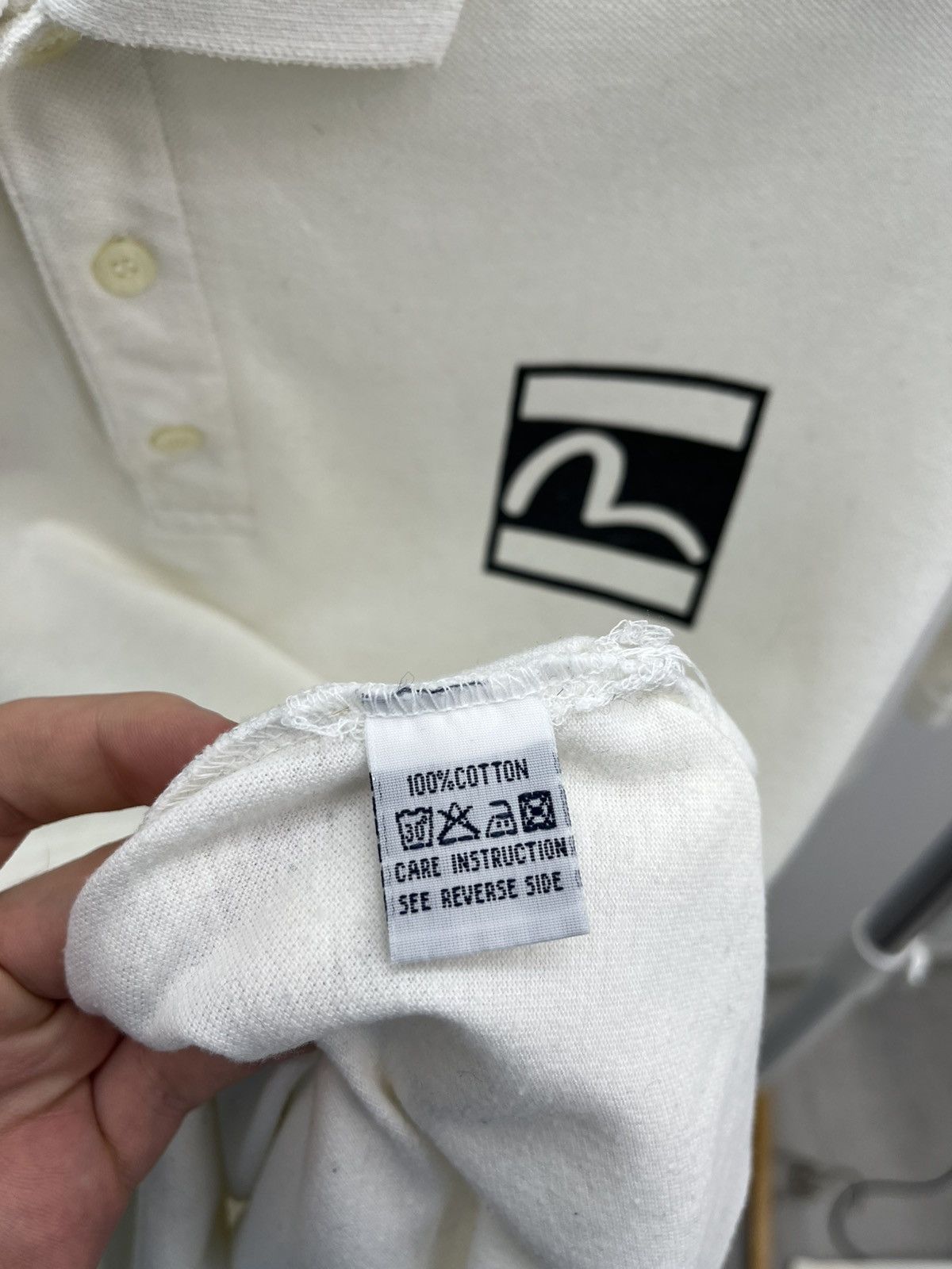 Evisu Evisu Logo Cotton Polo Shirt Size US XL / EU 56 / 4 - 4 Thumbnail