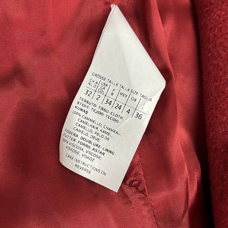 Max Mara Max Mara Solid Camel Coat Size S / US 4 / IT 40 - 4 Thumbnail