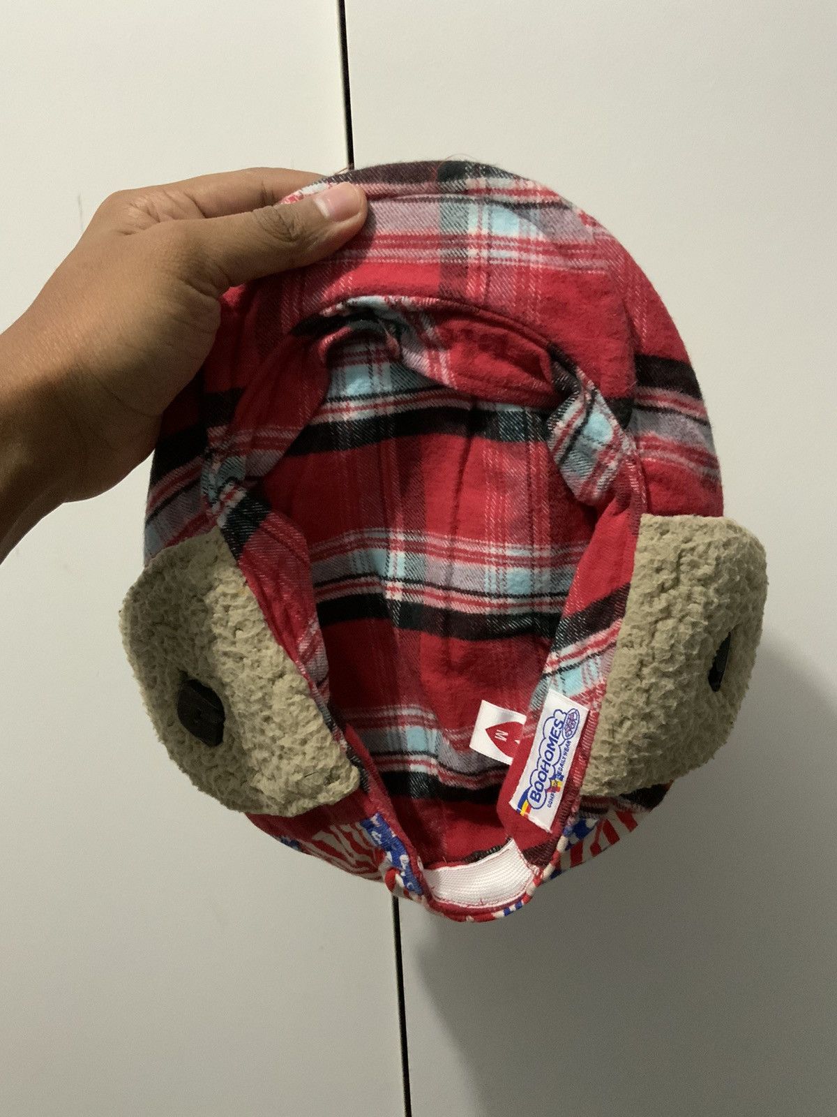 If Six Was Nine Boohomes Patchwork Winter Ski Beretta Flat Hat Size ONE SIZE - 7 Thumbnail