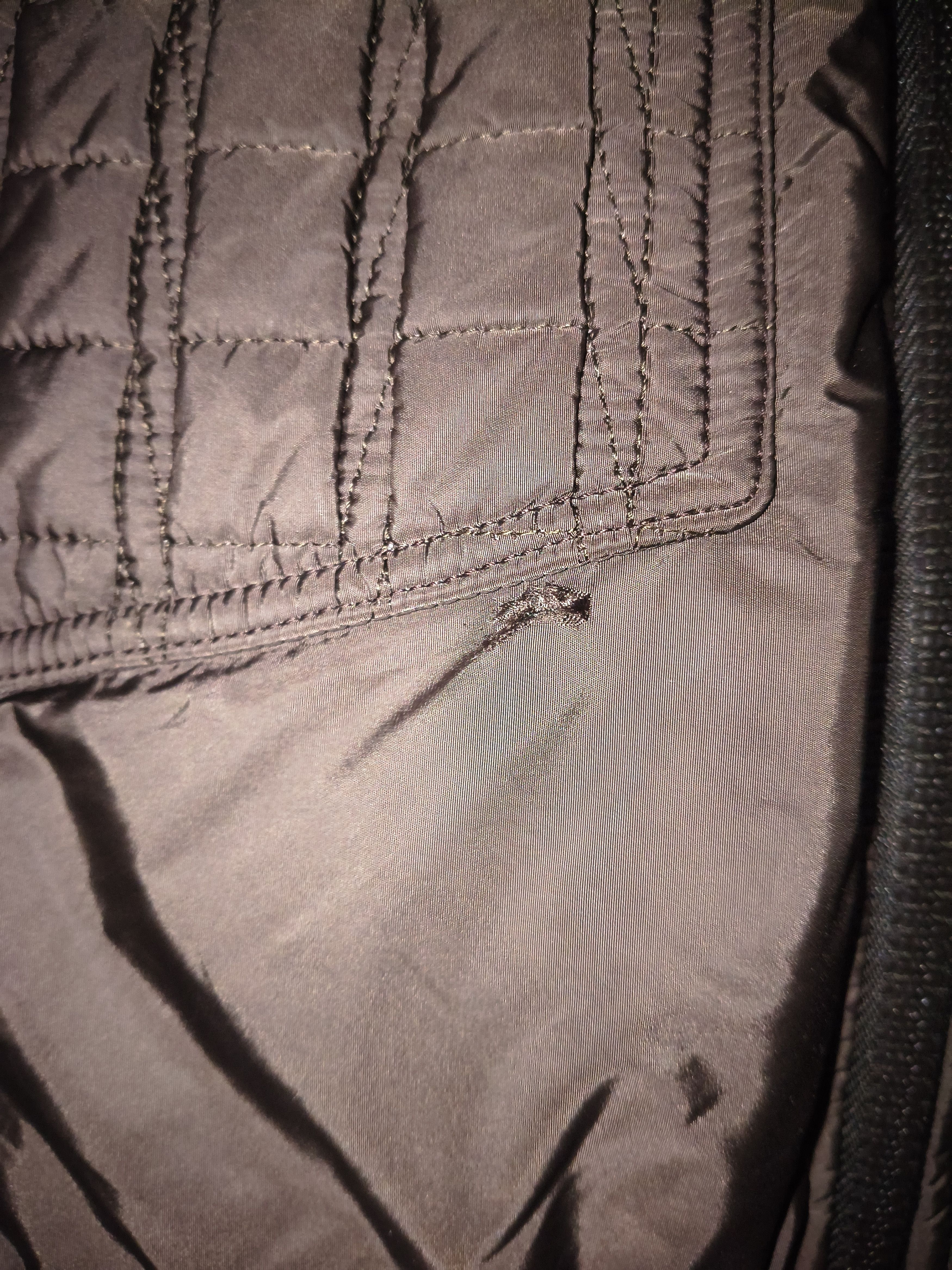 Prada Vintage Prada Sport Nylon Padded Jacket w/ Real Fur Collar Size US M / EU 48-50 / 2 - 19 Thumbnail