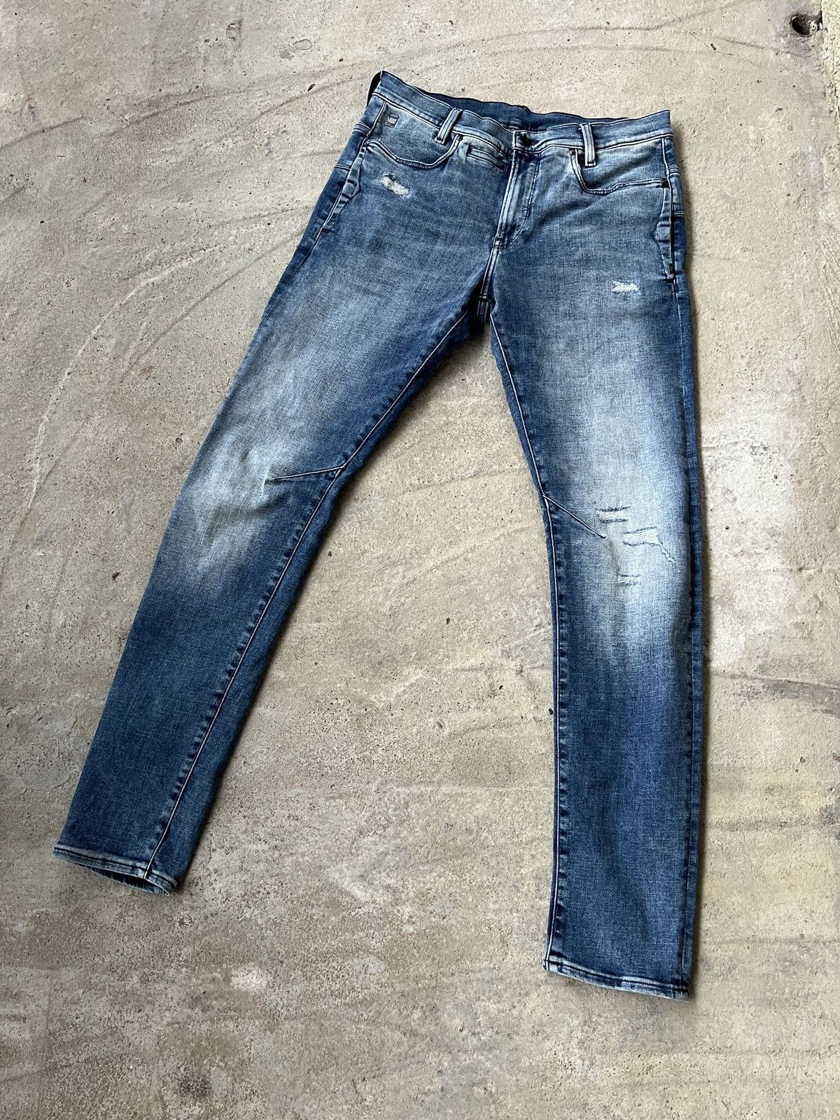 G-Star G-Star Raw D-Staq 3d Slim Jeans Size US 34 / EU 50 - 1 Thumbnail