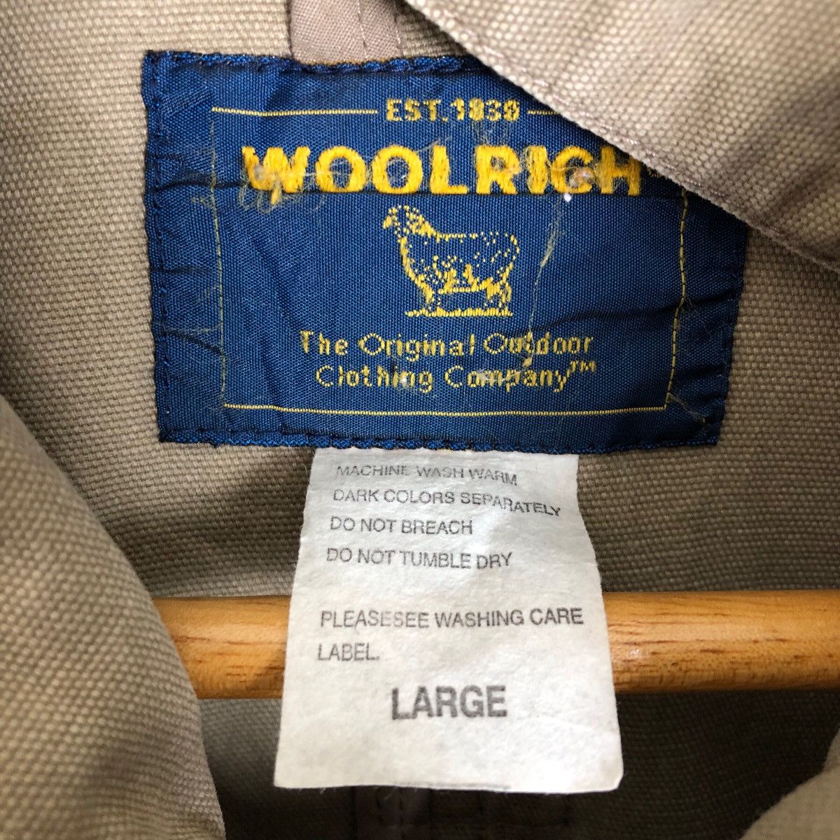 Woolrich Woolen Mills Vintage Woolrich Fishtail Hooded Parka M65 Light Jacket Size US L / EU 52-54 / 3 - 10 Thumbnail