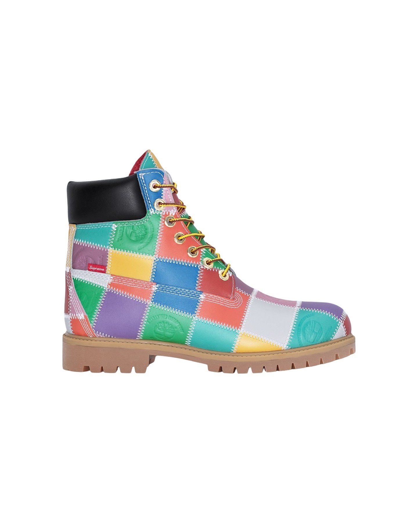 Supreme × Timberland Supreme Timberland Patchwork Premium Waterproof Boot Size US 12 / EU 45 - 1 Thumbnail