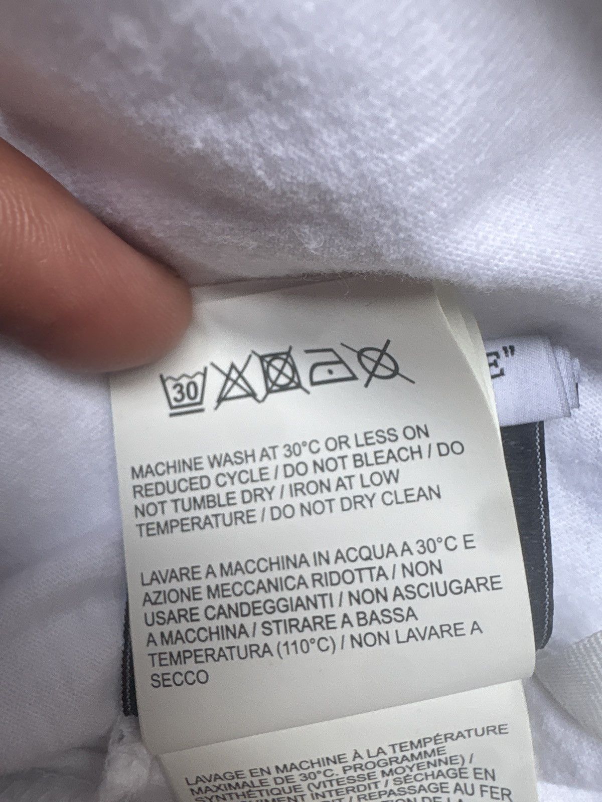 Off-White Pff White Glitch Tee Size US XXL / EU 58 / 5 - 8 Thumbnail