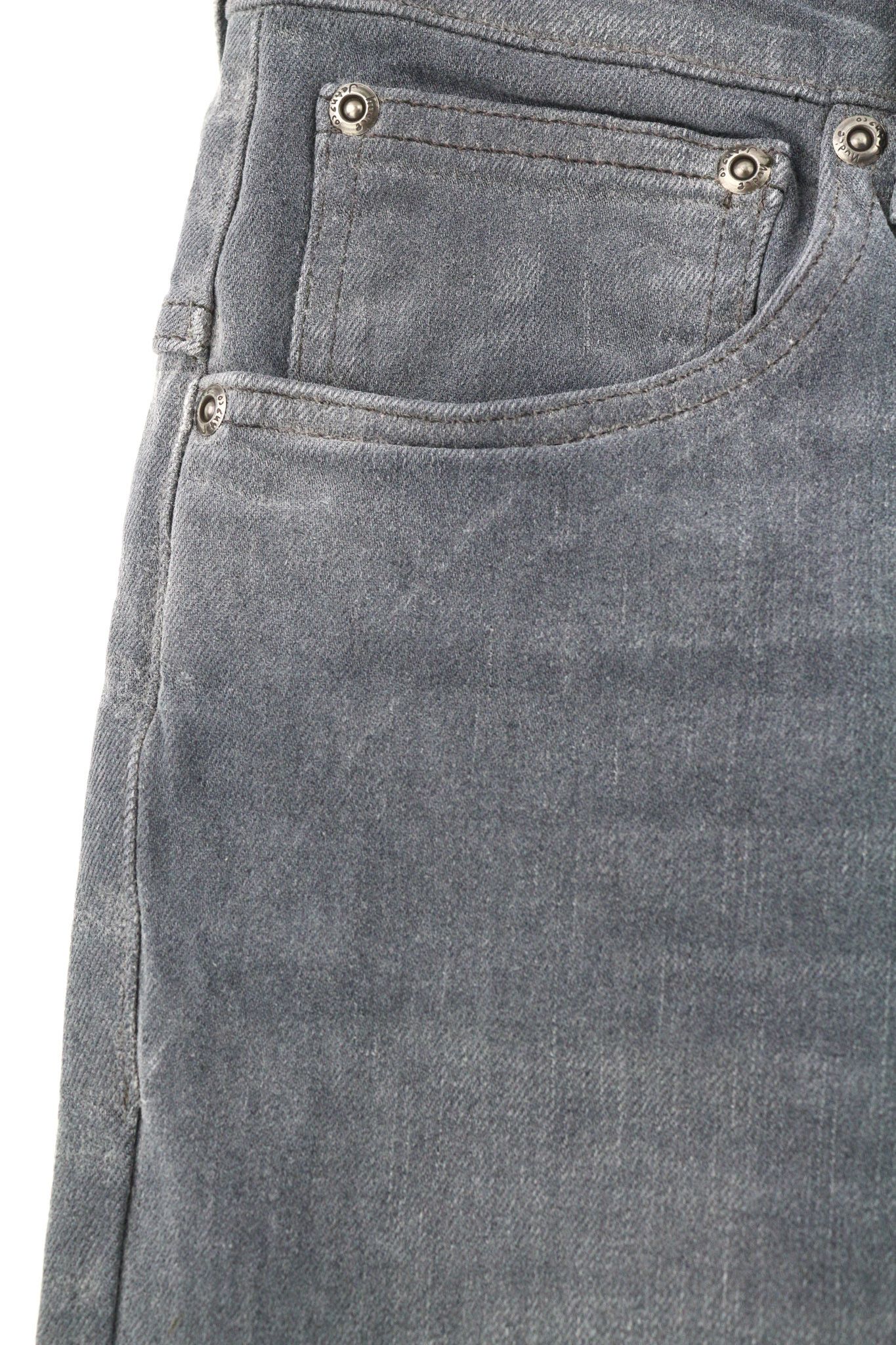 Nudie Jeans THIN FINN W32/L32 Slim Wash Grey Cotton Jeans 80645 Size US 32 / EU 48 - 10 Thumbnail