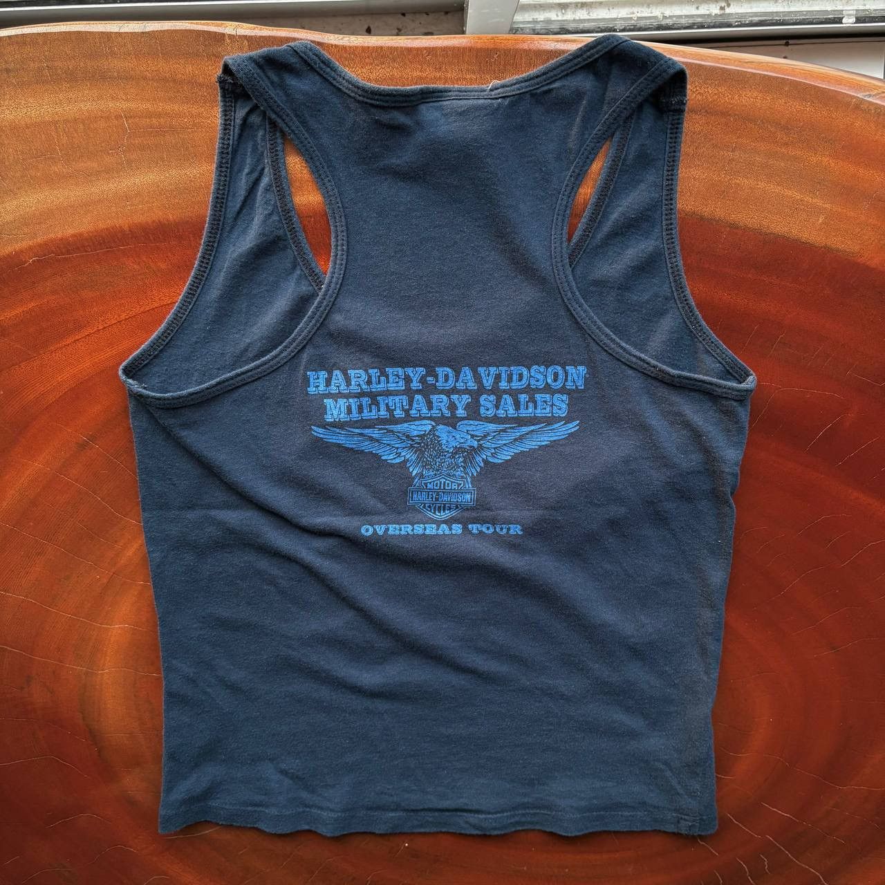 Harley Davidson Y2K Harley Davidson Eagle Logo Overseas Tour Tank Top Size US XS / EU 42 / 0 - 2 Thumbnail