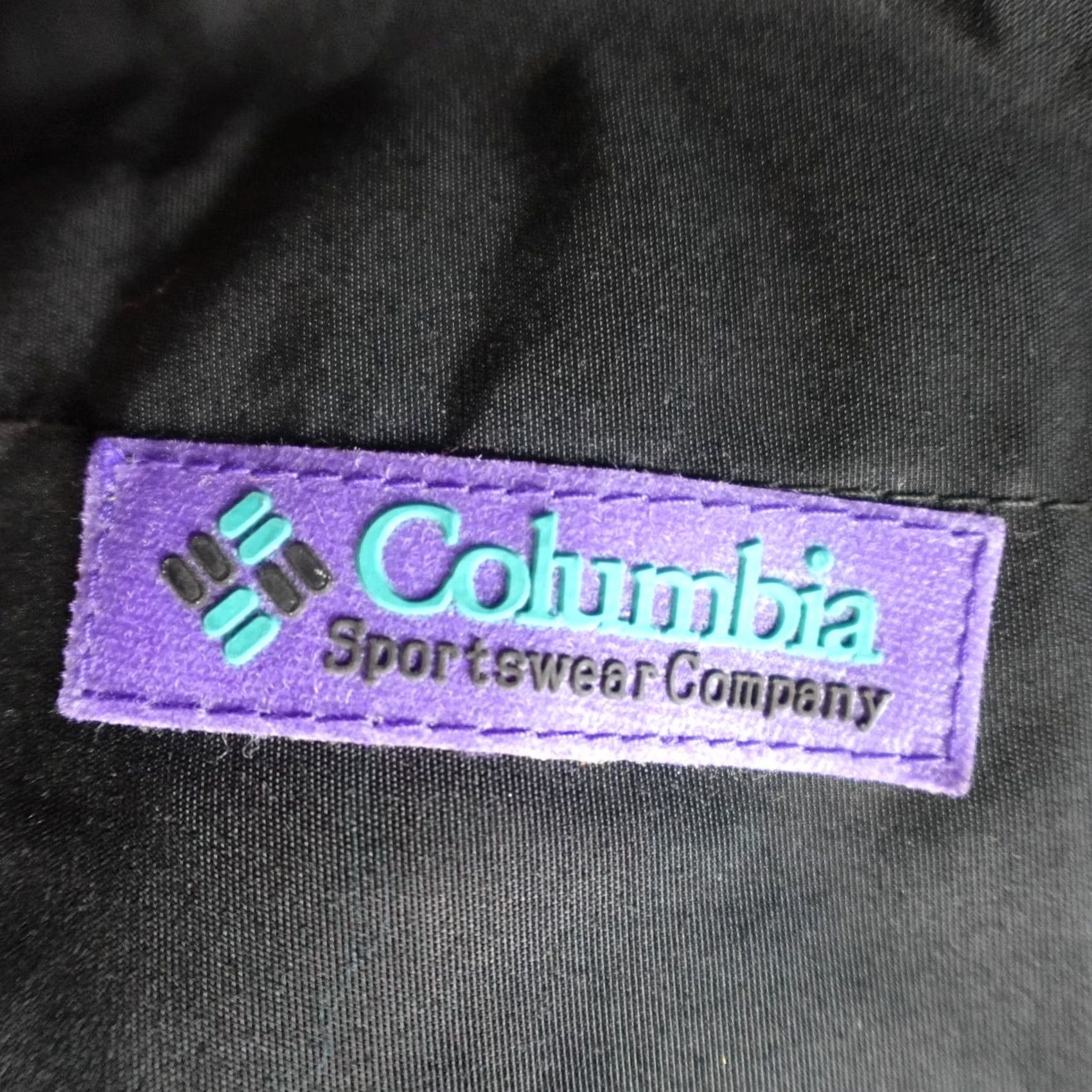 Vintage VINTAGE Columbia Mens Jacket XL Black Full Zip Radial Sleeve Whirlibird Windbreaker Hooded 90s Mens Size US XL / EU 56 / 4 - 7 Thumbnail