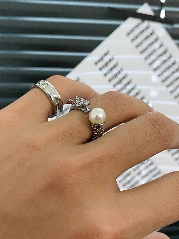 Jewelry Retro punk rings Size ONE SIZE - 3 Thumbnail