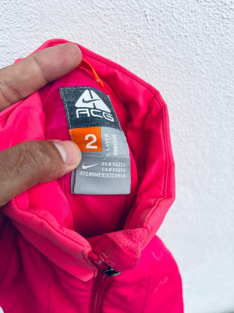 Japanese Brand × Nike ACG Vintage Nike ACG Pink Colour Size XS / US 0-2 / IT 36-38 - 14 Thumbnail