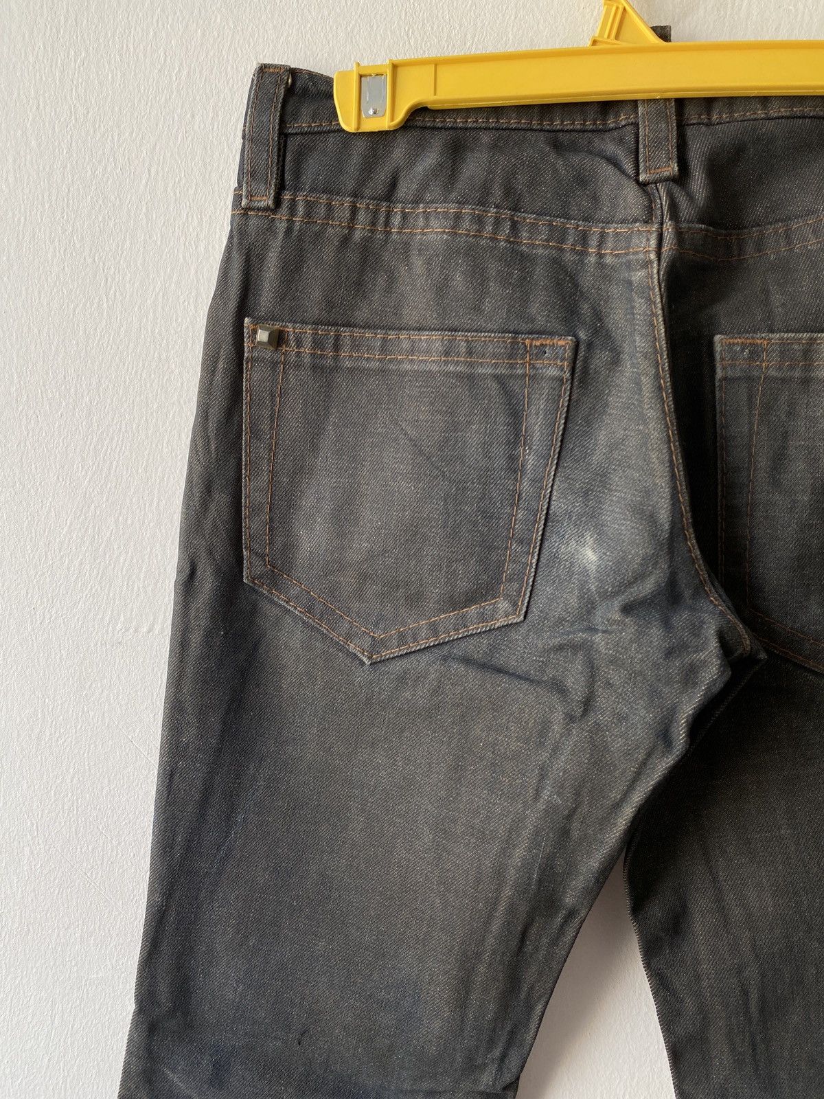 Dsquared2 Vintage Dsquared2 Waxed D2Lux Flare Denim Size US 29 - 12 Thumbnail