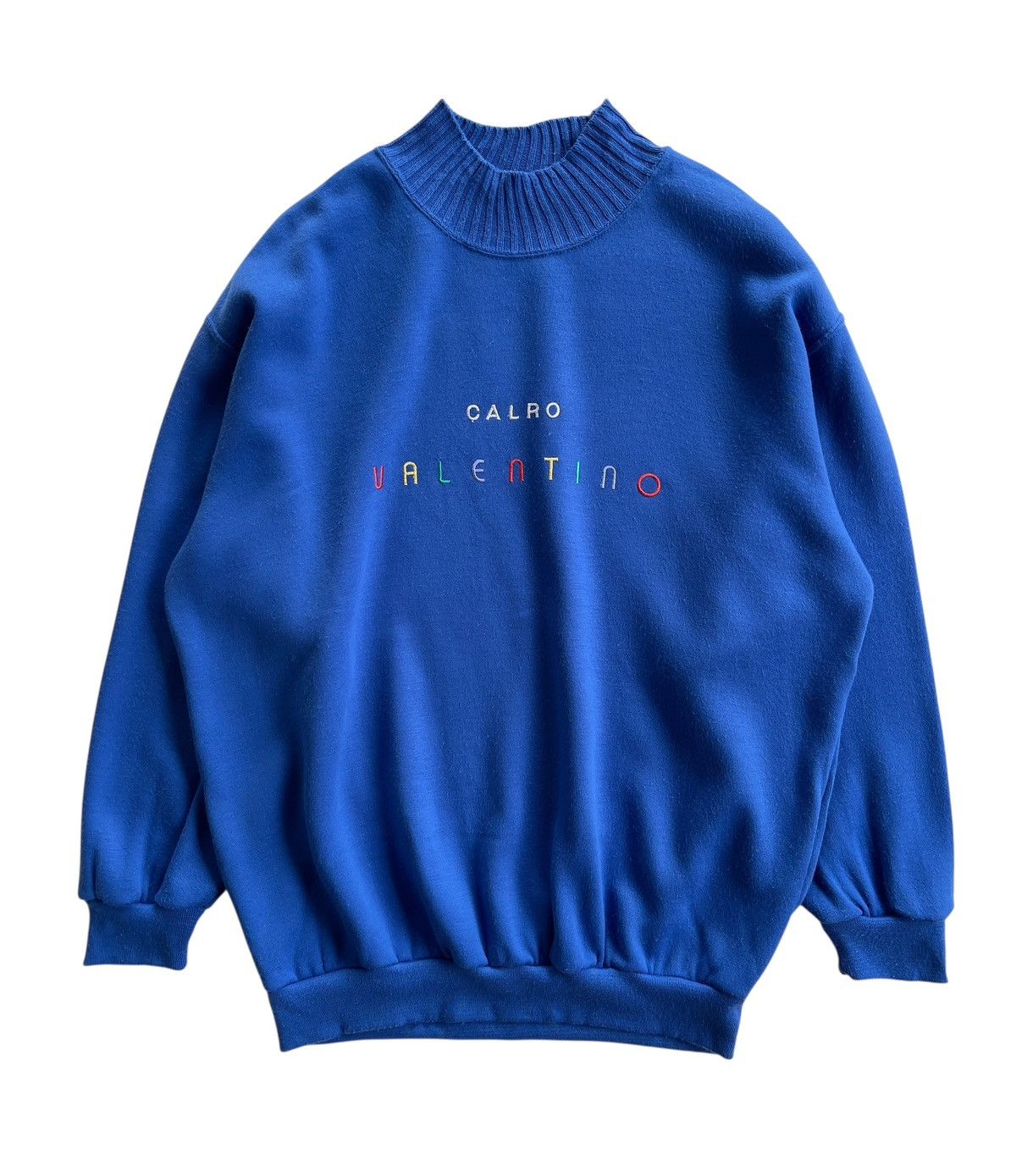 Valentino Carlo Valentino Multicolor Spellout Logo Size L / US 10 / IT 46 - 1 Thumbnail