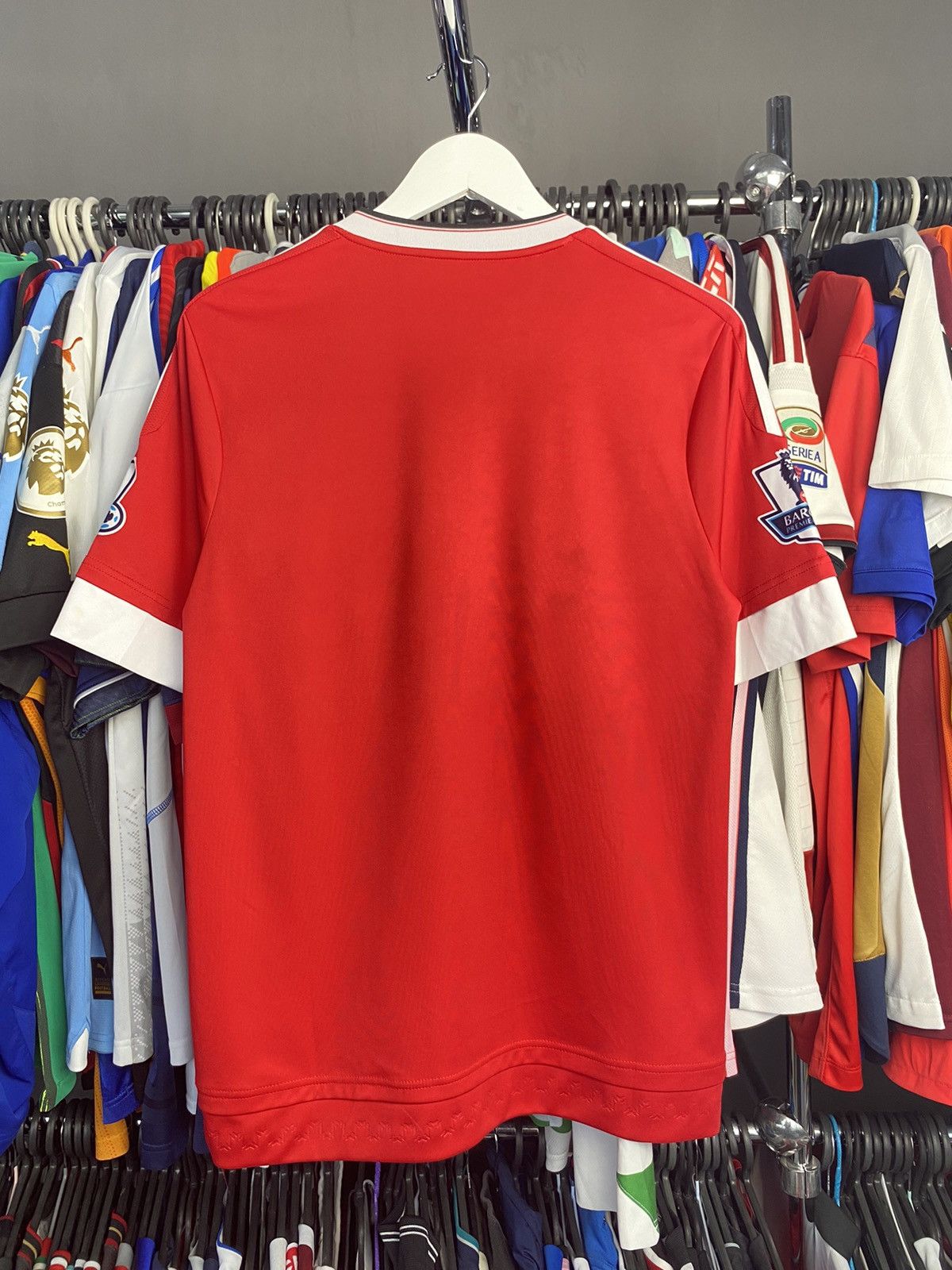 Adidas 2015/16 ADIDAS MANCHESTER UNITED SOCCER FOOTBALL JERSEY SHIR Size US S / EU 44-46 / 1 - 2 Thumbnail