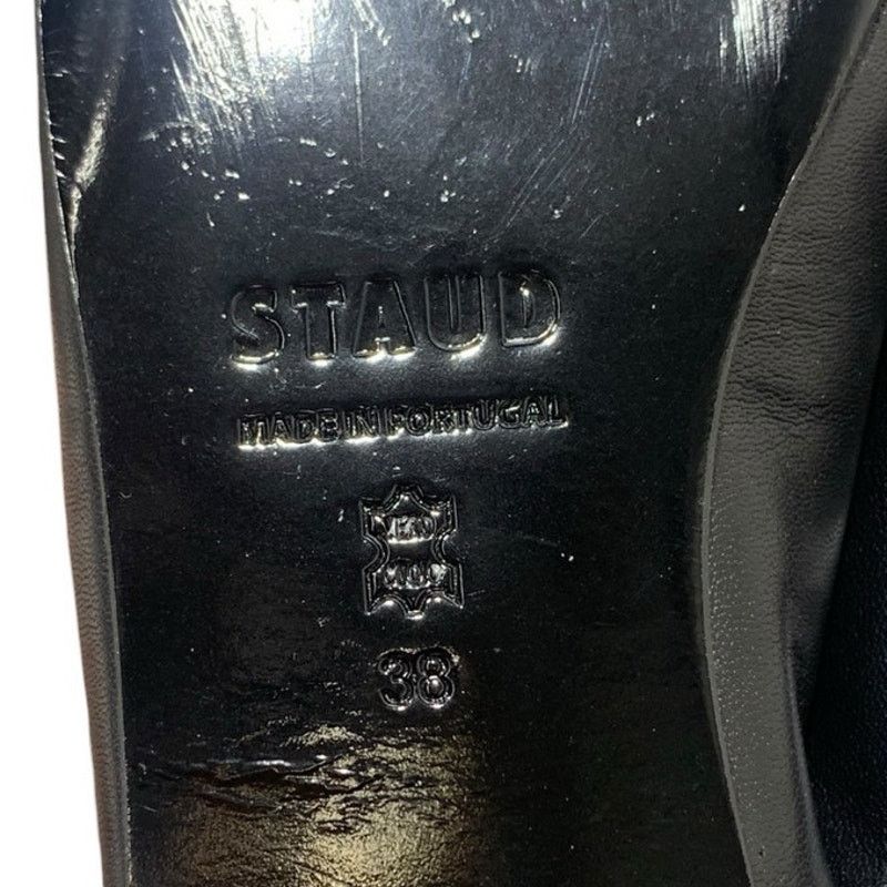Staud STAUD Custom Abby Slipper Black with Heart SZ 38 EUR, 8 US Size US 8 / IT 38 - 6 Thumbnail