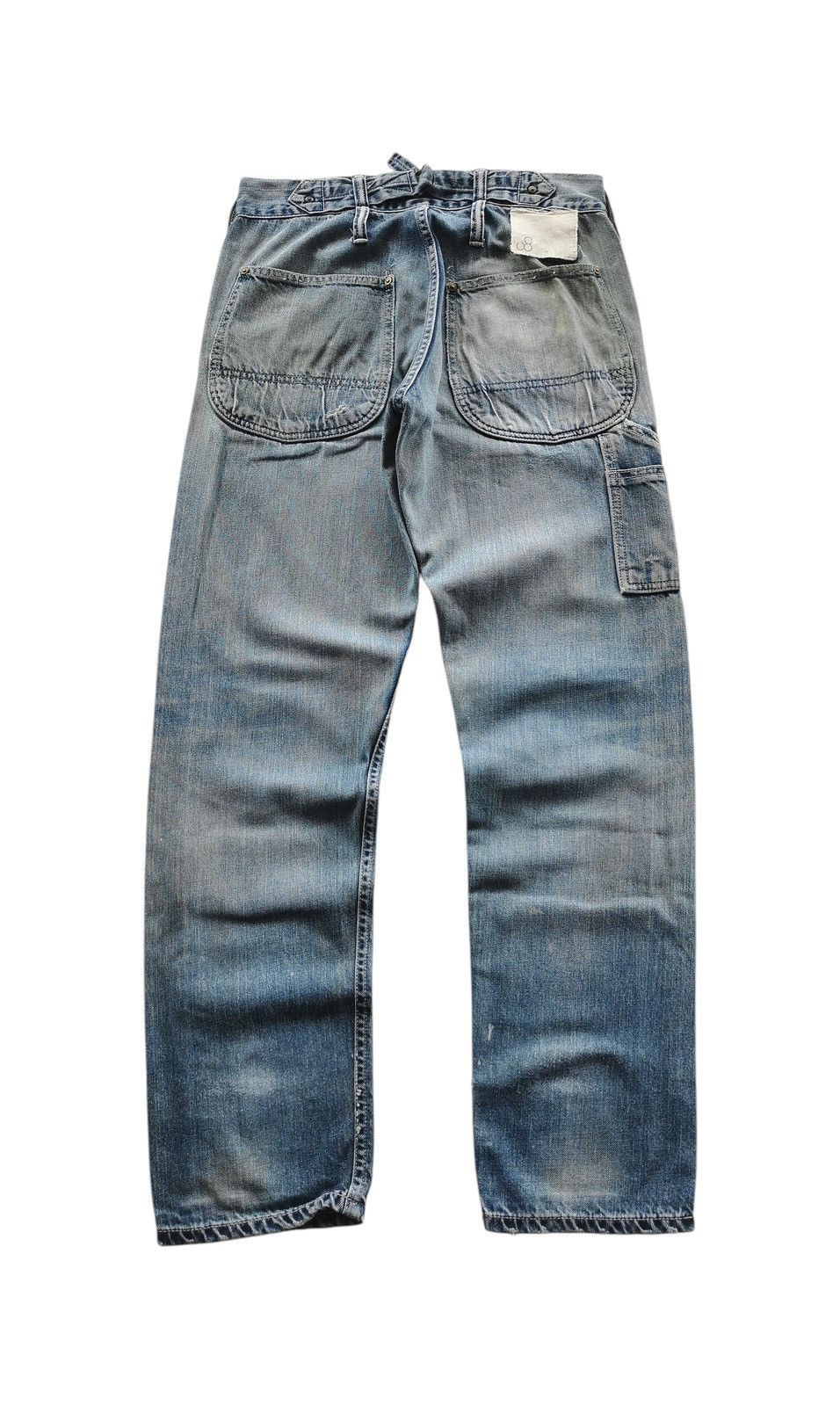 Johnbull Johnbull Suspenders Denim Selvedge Pants Work Button Size 30" / US 8 / IT 44 - 1 Thumbnail