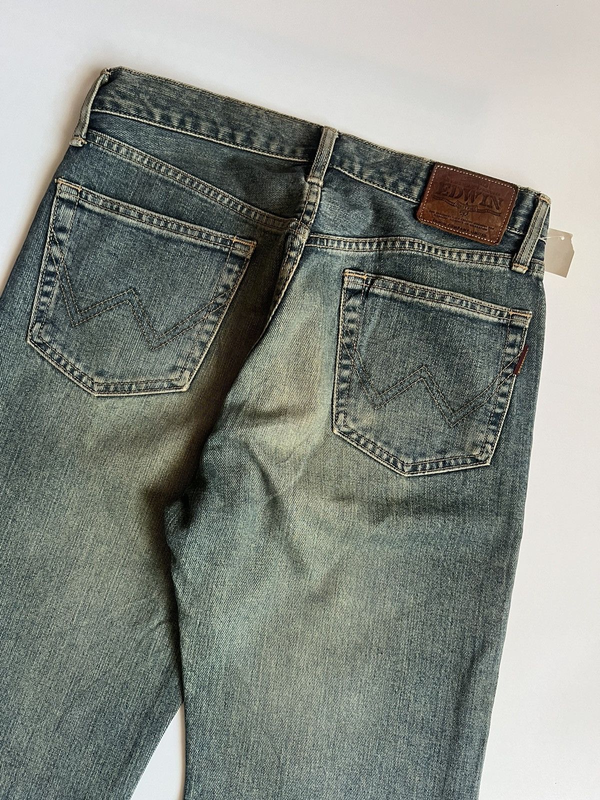 Edwin Vintage 90's Edwin Mudwash Dirty Denim Size US 30 / EU 46 - 14 Thumbnail