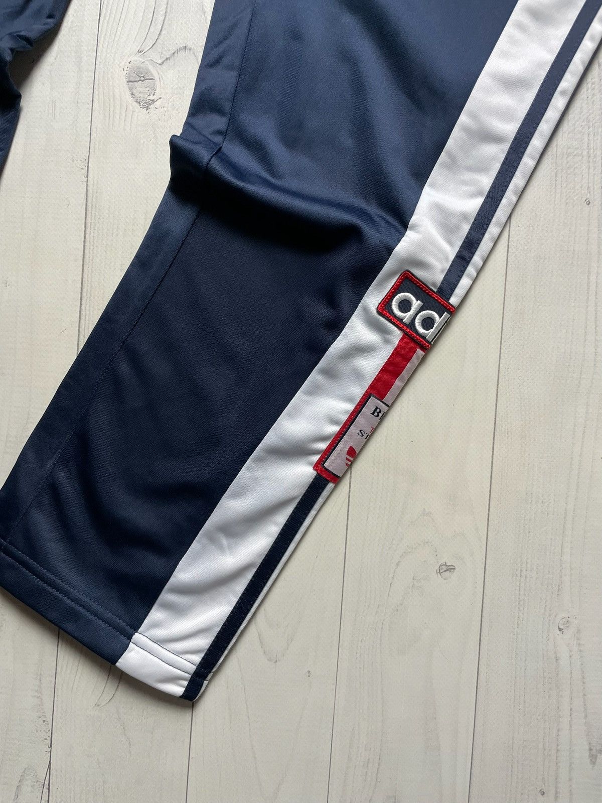 Adidas Vintage Adibreak pants rare navy size S/M Size US 32 / EU 48 - 5 Thumbnail