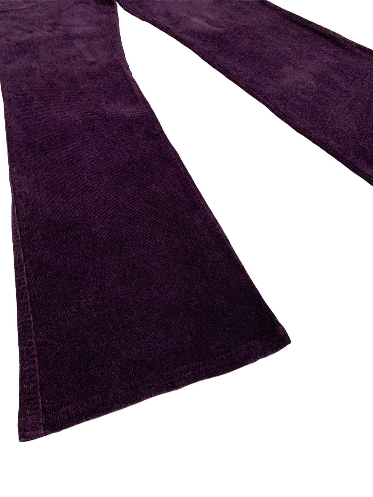 Hysteric Glamour Vintage Japanese A.2.P Velvet Low Rise Corduroy Flare Pants Size US 30 / EU 46 - 7 Thumbnail