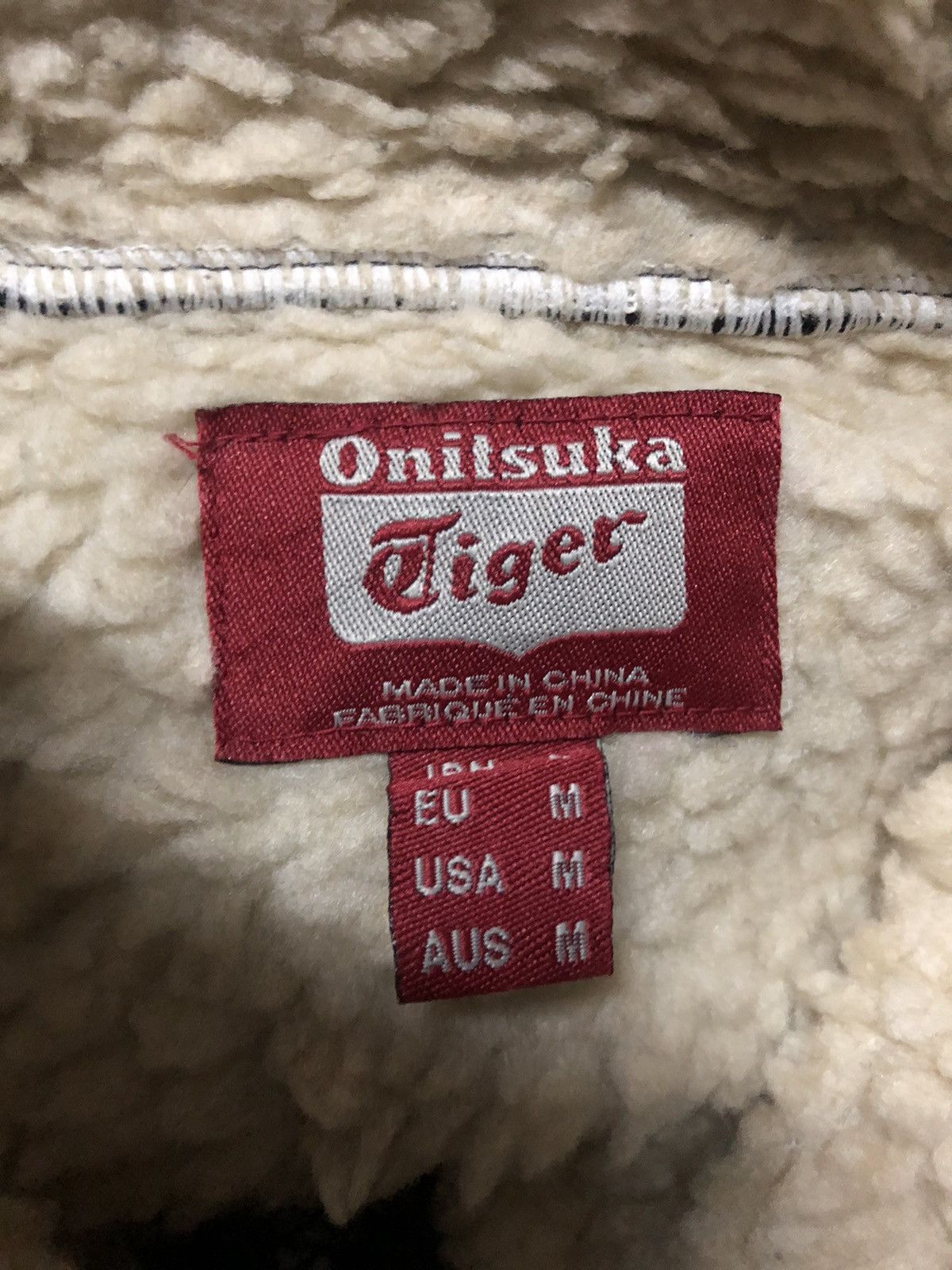 Onitsuka Tiger Onitsuka Tiger Fleece Sherpa Lining Warm Winter Jacket Size US S / EU 44-46 / 1 - 3 Thumbnail