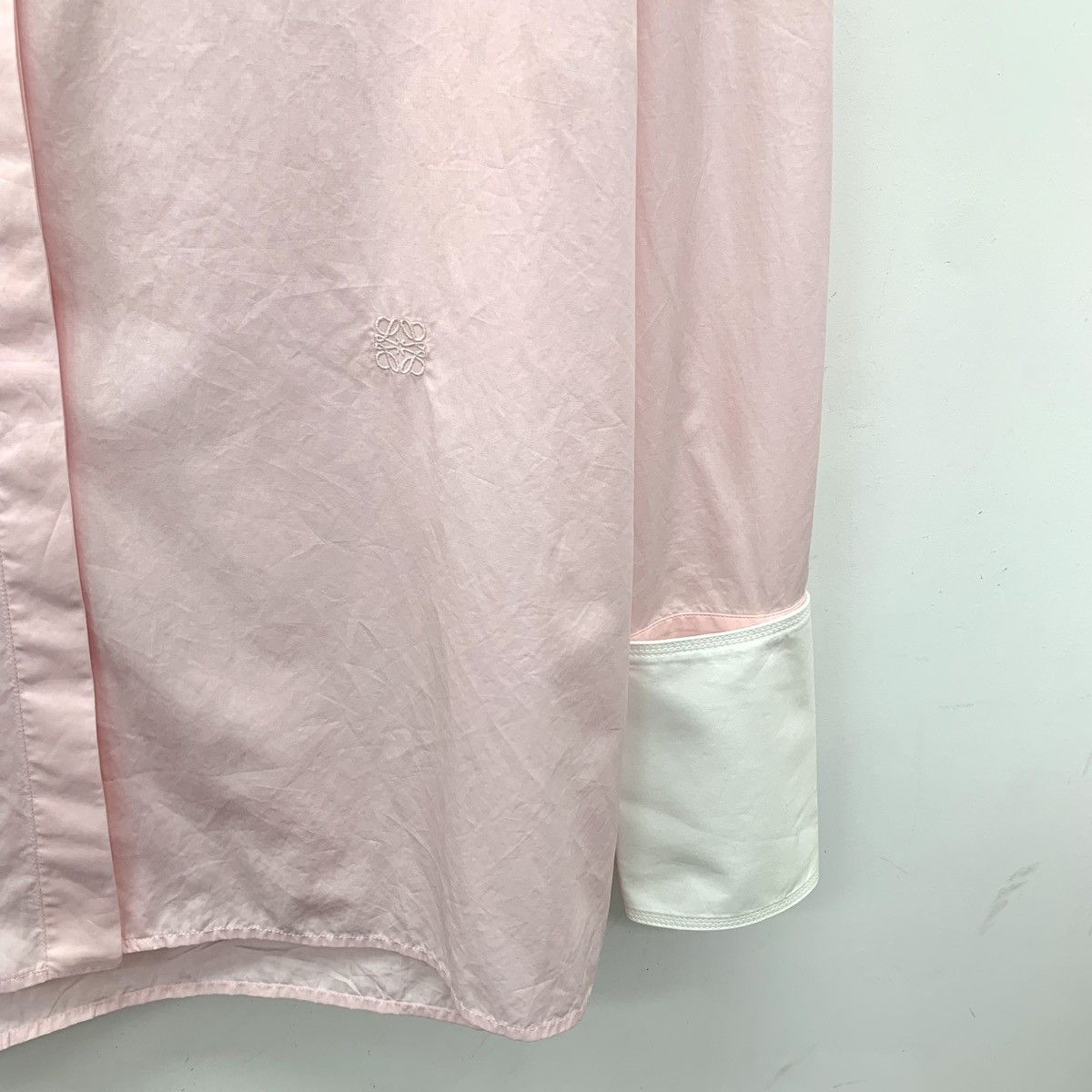 Loewe Loewe Collection Pink Long Sleeve Shirt K26WX Size M / US 6-8 / IT 42-44 - 4 Thumbnail