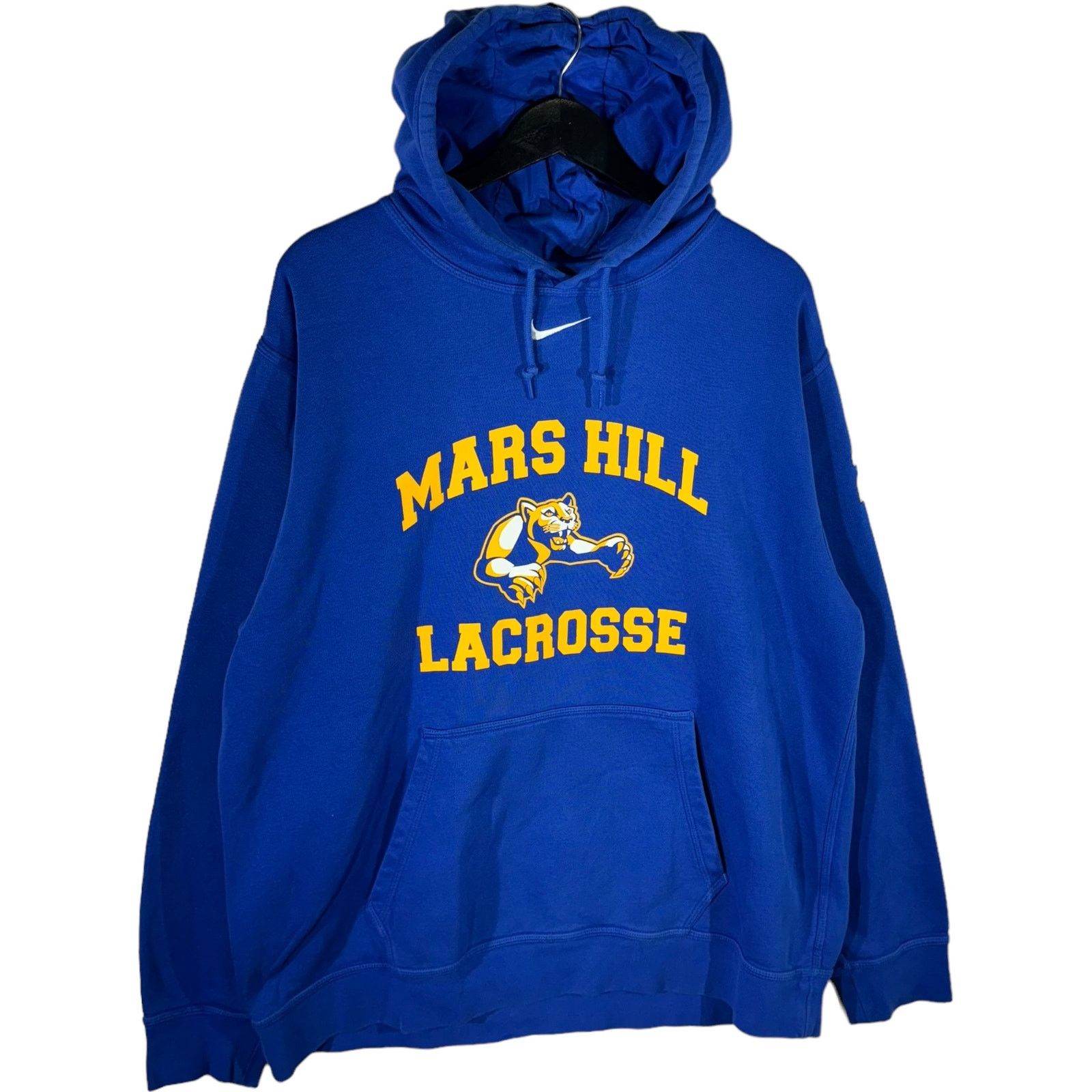 Nike Nike Mars Hill Lacrosse Center Swoosh Hoodie Size US XL / EU 56 / 4 - 4 Thumbnail