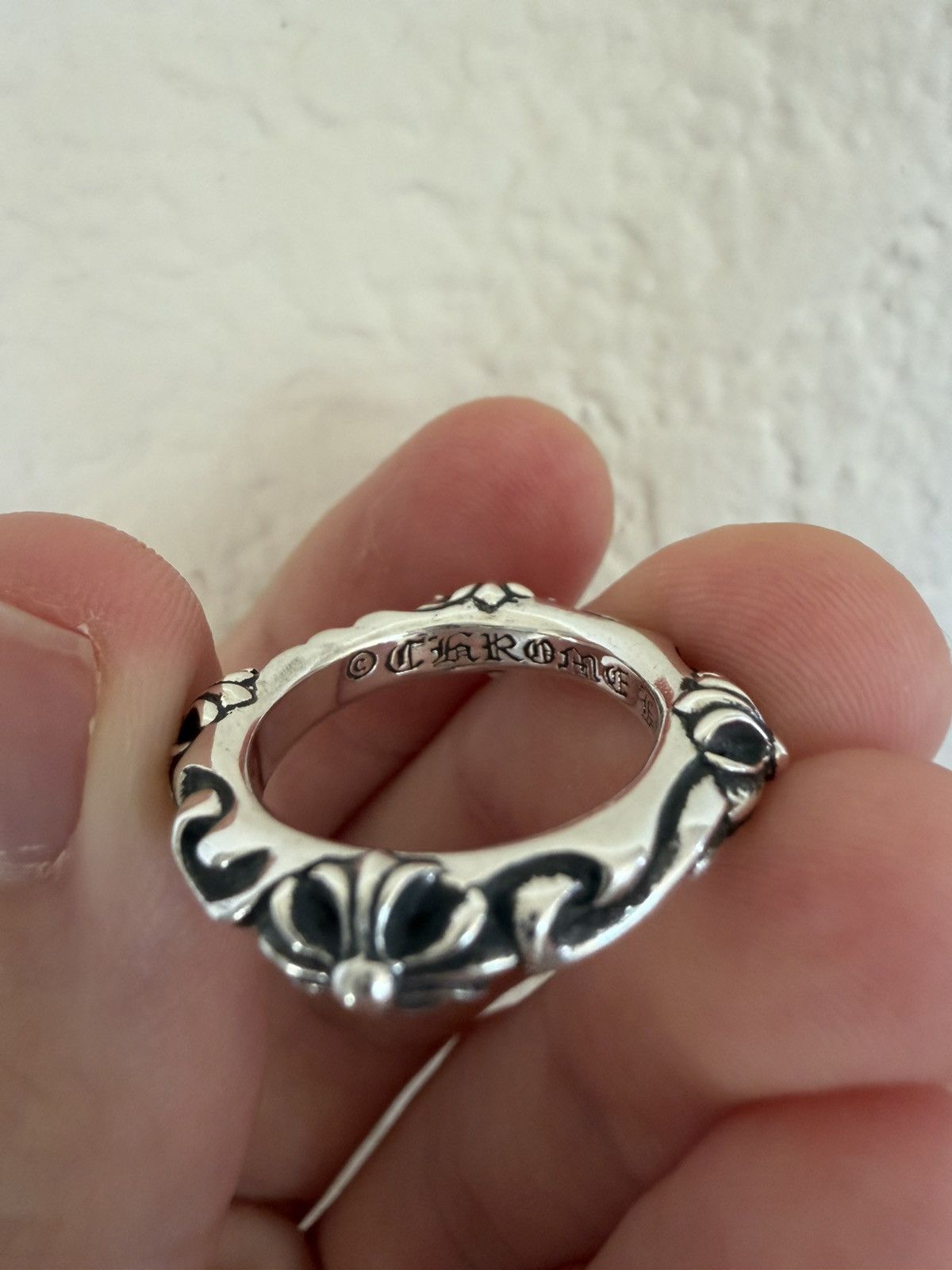 Chrome Hearts Chrome Hearts SBT Band Ring Size ONE SIZE - 6 Thumbnail
