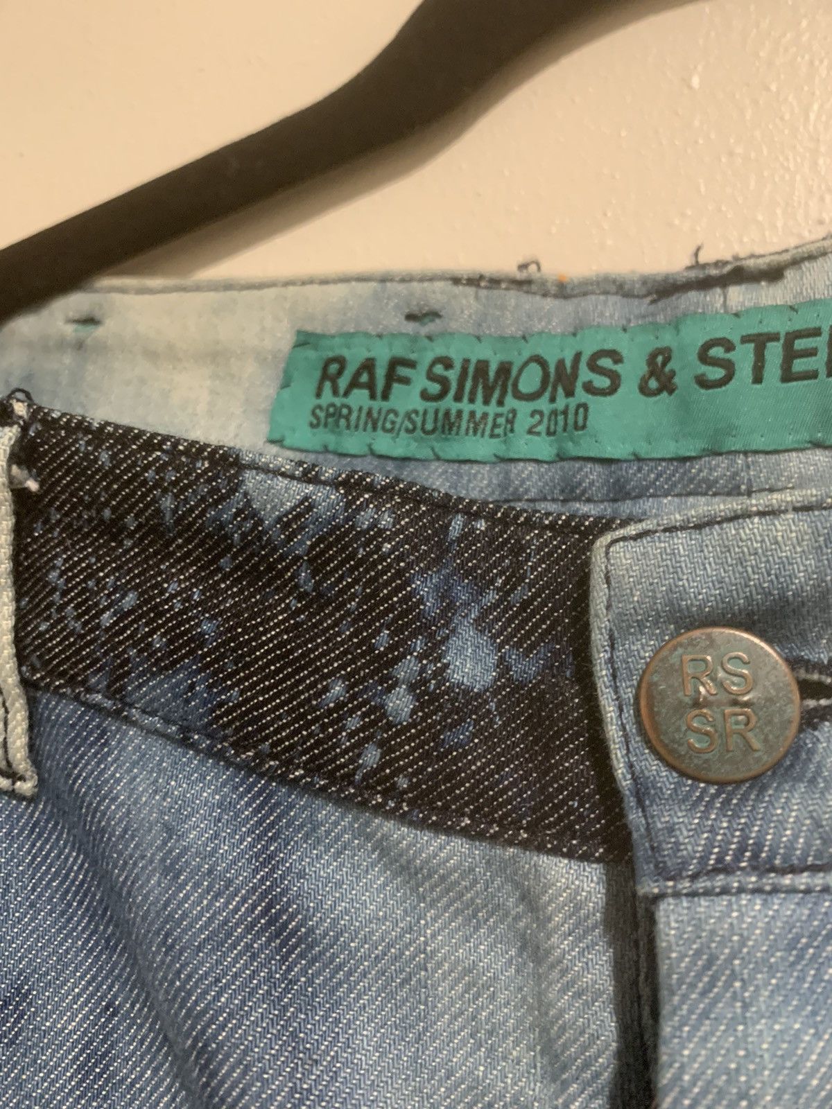 Raf Simons × Sterling Ruby Raf Simons Sterling Ruby SS10 Bleached Jeans Size US 33 - 7 Thumbnail