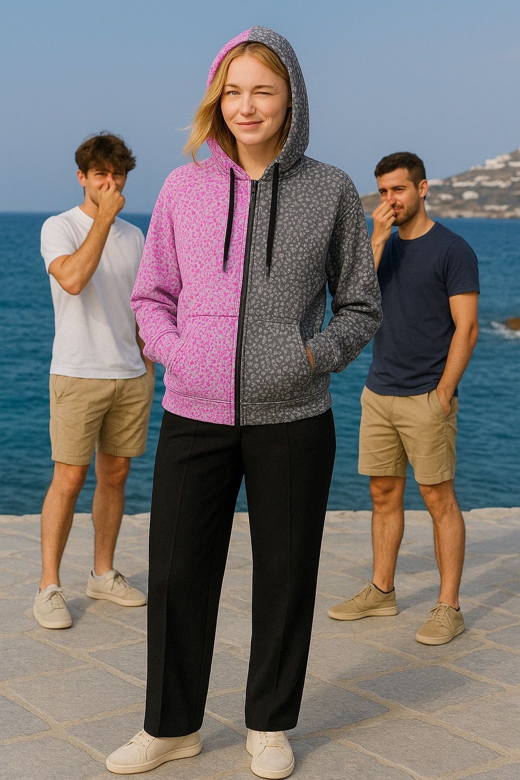 Other Cooty-Hoody/ I Have Measles Hoodie from YBC Size US XL / EU 56 / 4 - 2 Thumbnail