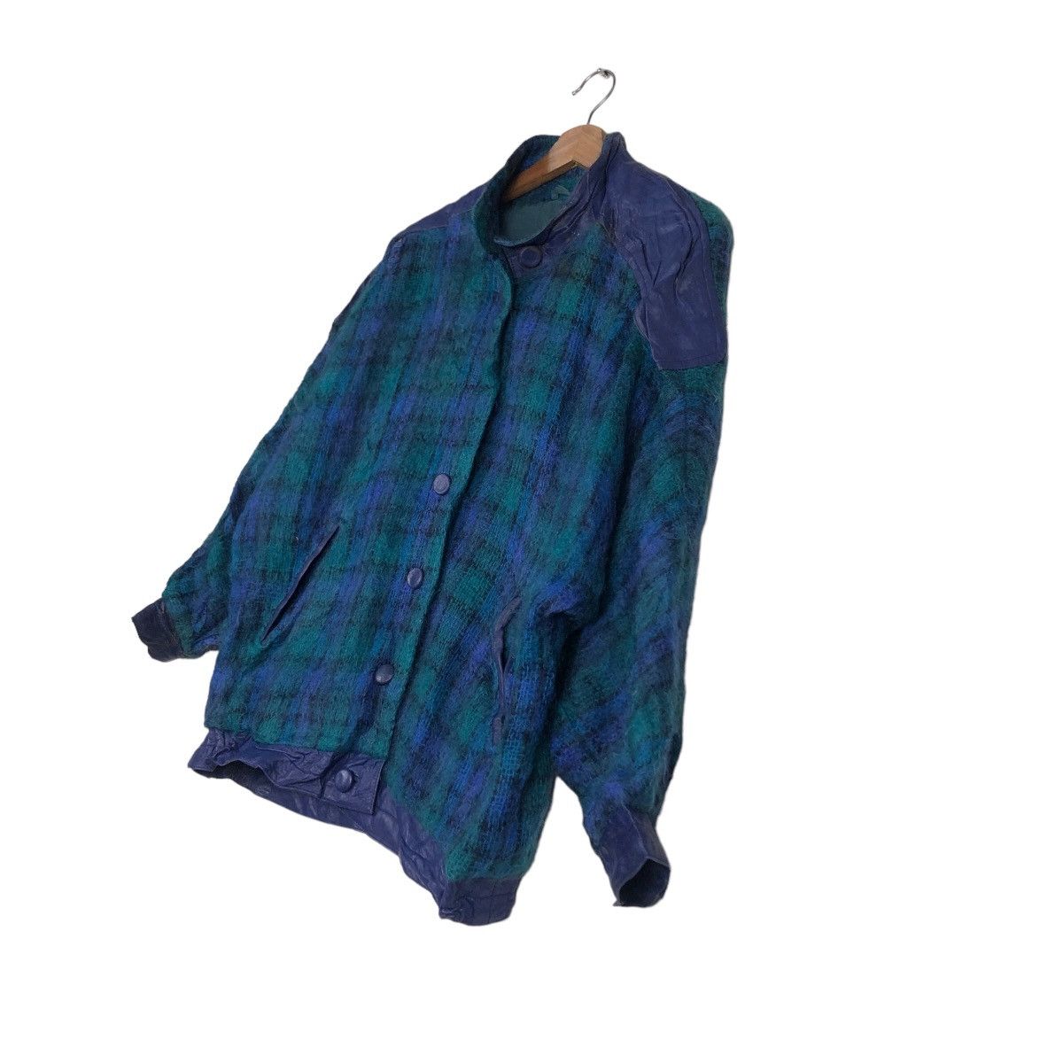 Vintage 🔥Vintage Handwoven Wool Jacket Mohair Donegal Design Size US M / EU 48-50 / 2 - 3 Thumbnail